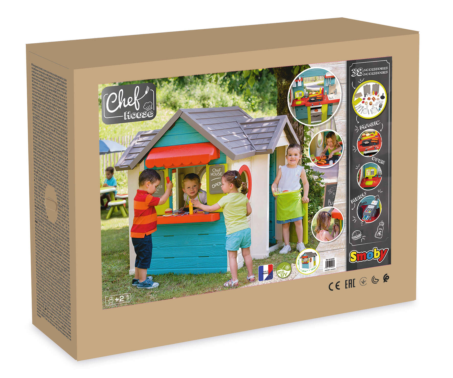 Smoby Life Spielhaus Chef