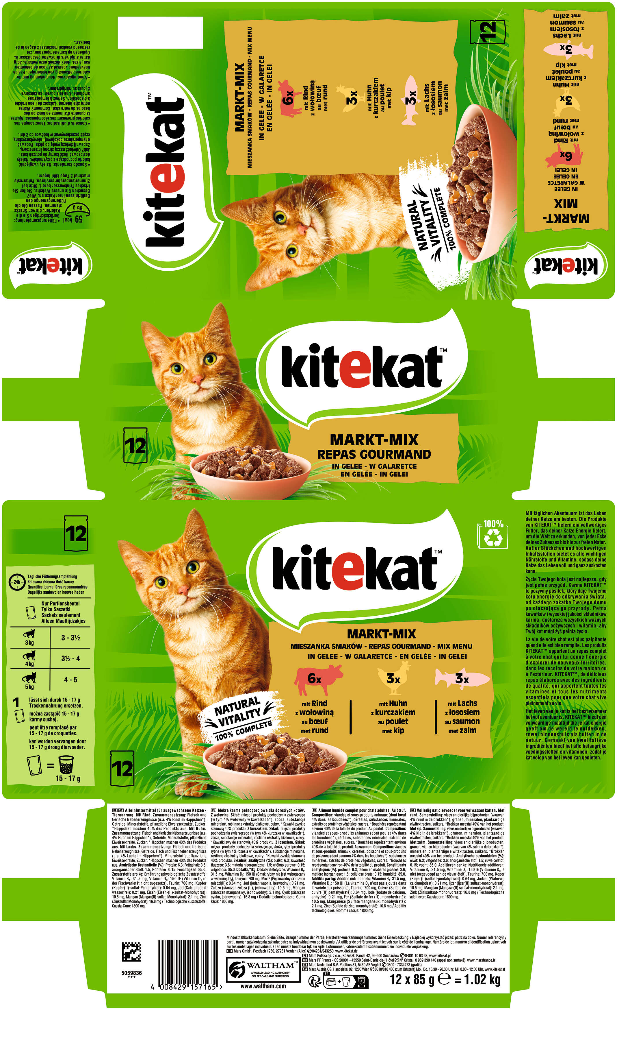 biokats katzenstreu SANDIMAS BIOKATS BIANCO FRESH 5Kg duftende Katzenstreu