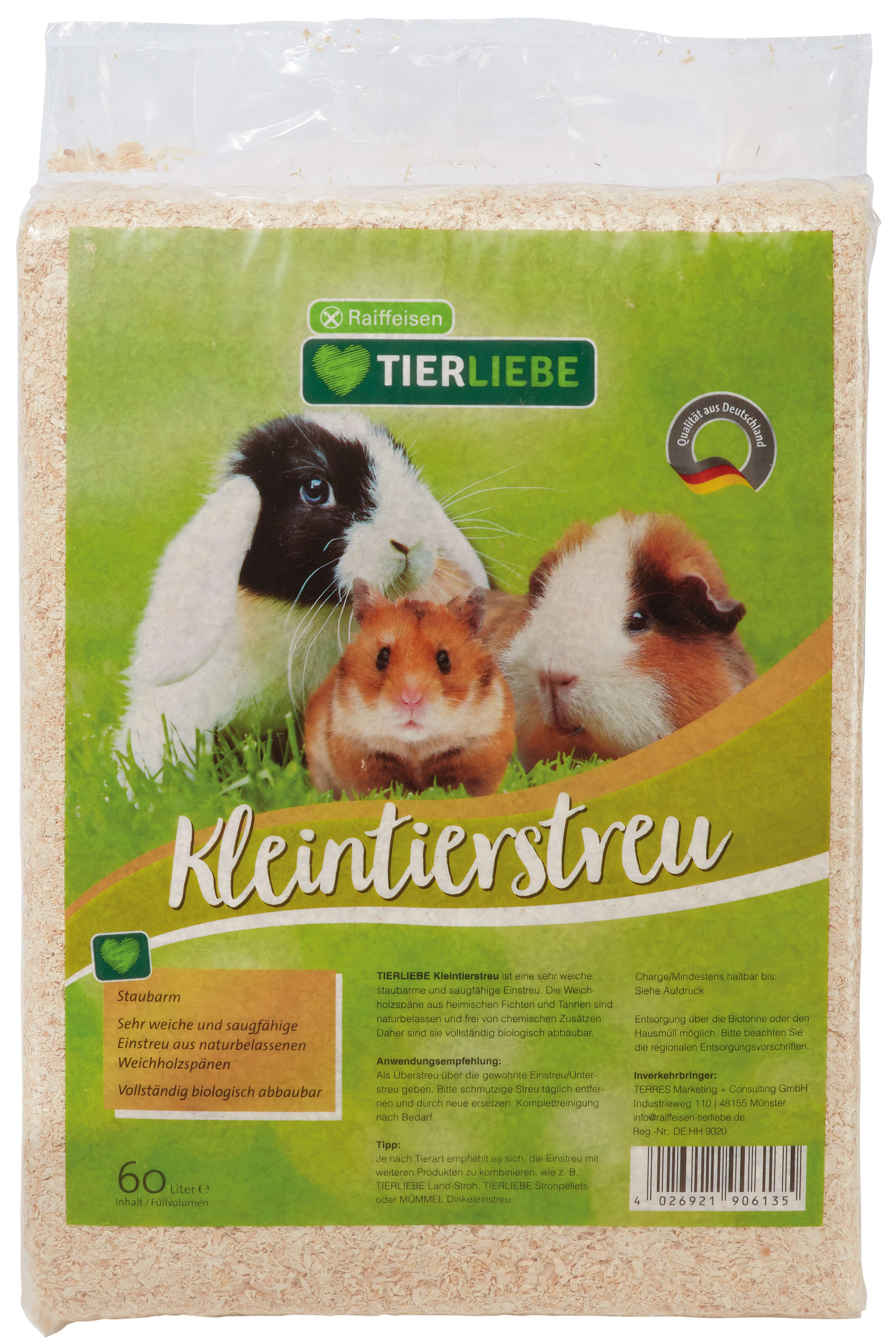 TIERLIEBE Kleintiereinstreu