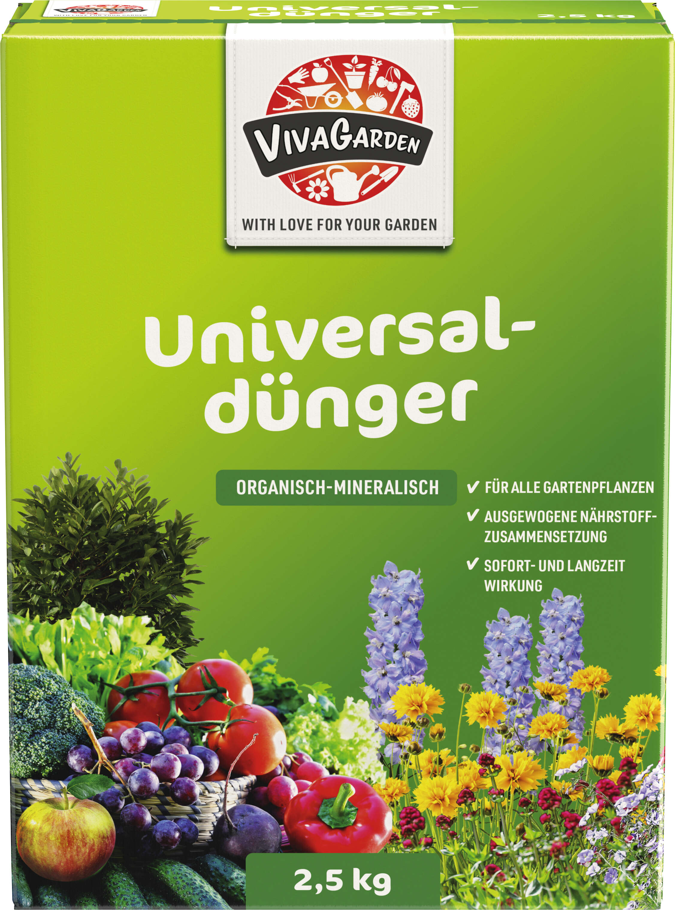VIVAGARDEN Universaldnger organisch-mineral | raiffeisenmarkt.de