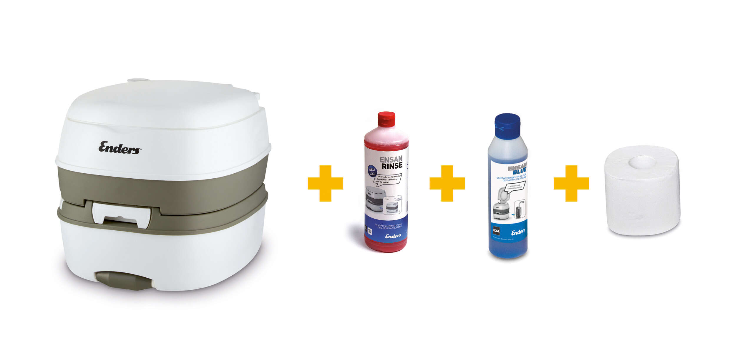 Enders Camping-Toilette Deluxe inkl. Starterset
