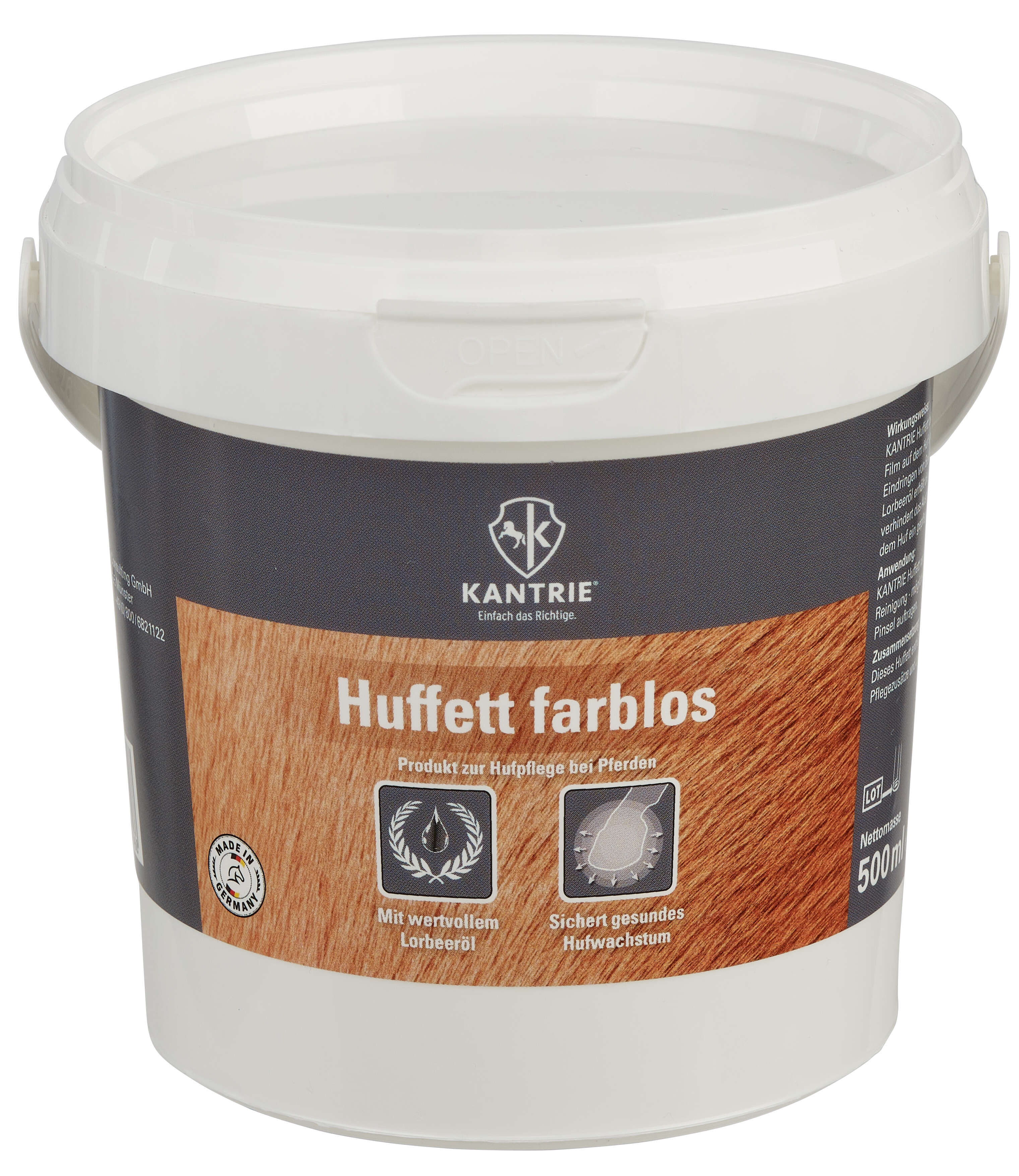 KANTRIE Huffett farblos