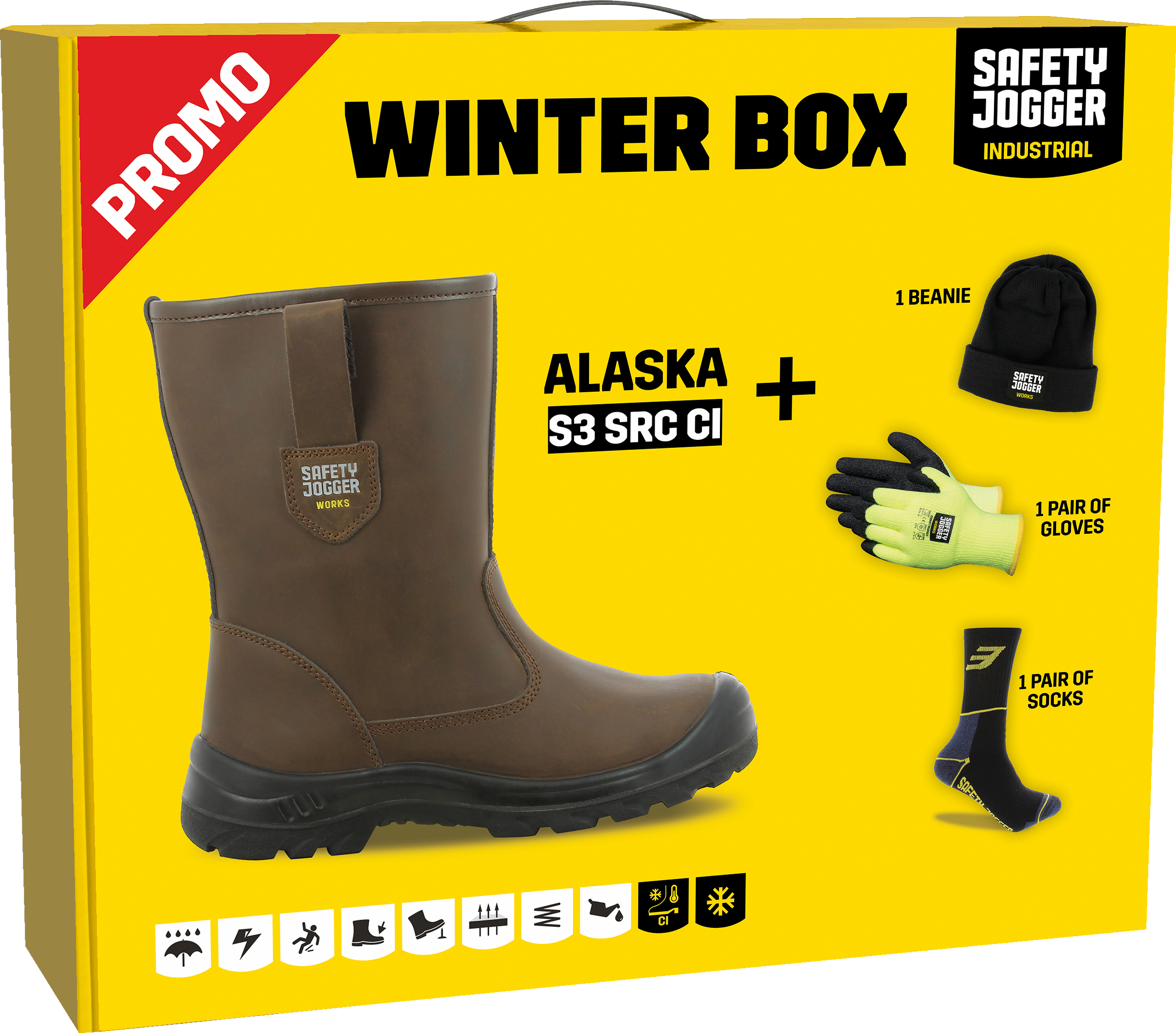 SAFETY JOGGER Winterbox Alaska Sicherheitsstiefel S3