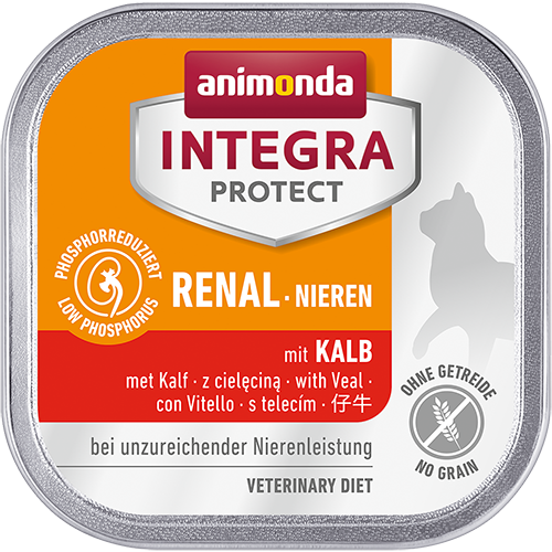 animonda Katzen-Nassfutter INTEGRA Renal Adult Kalb