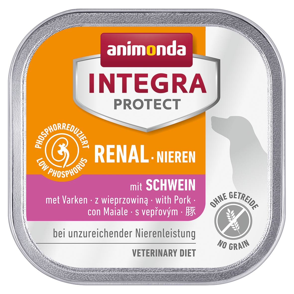 animonda Hunde-Nassfutter INTEGRA Renal Adult Schwein