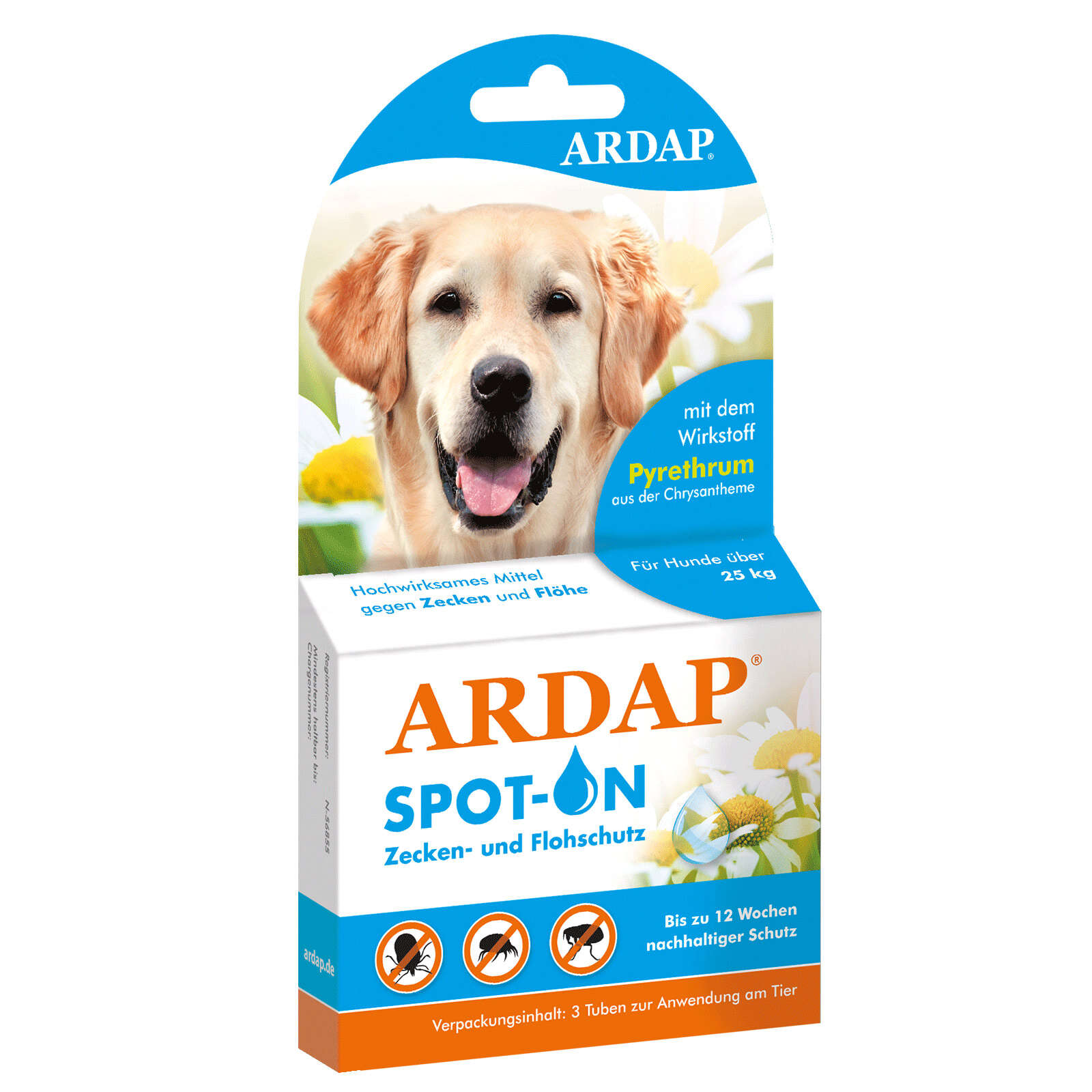 ARDAP Spot-On für große Hunde über 25 kg