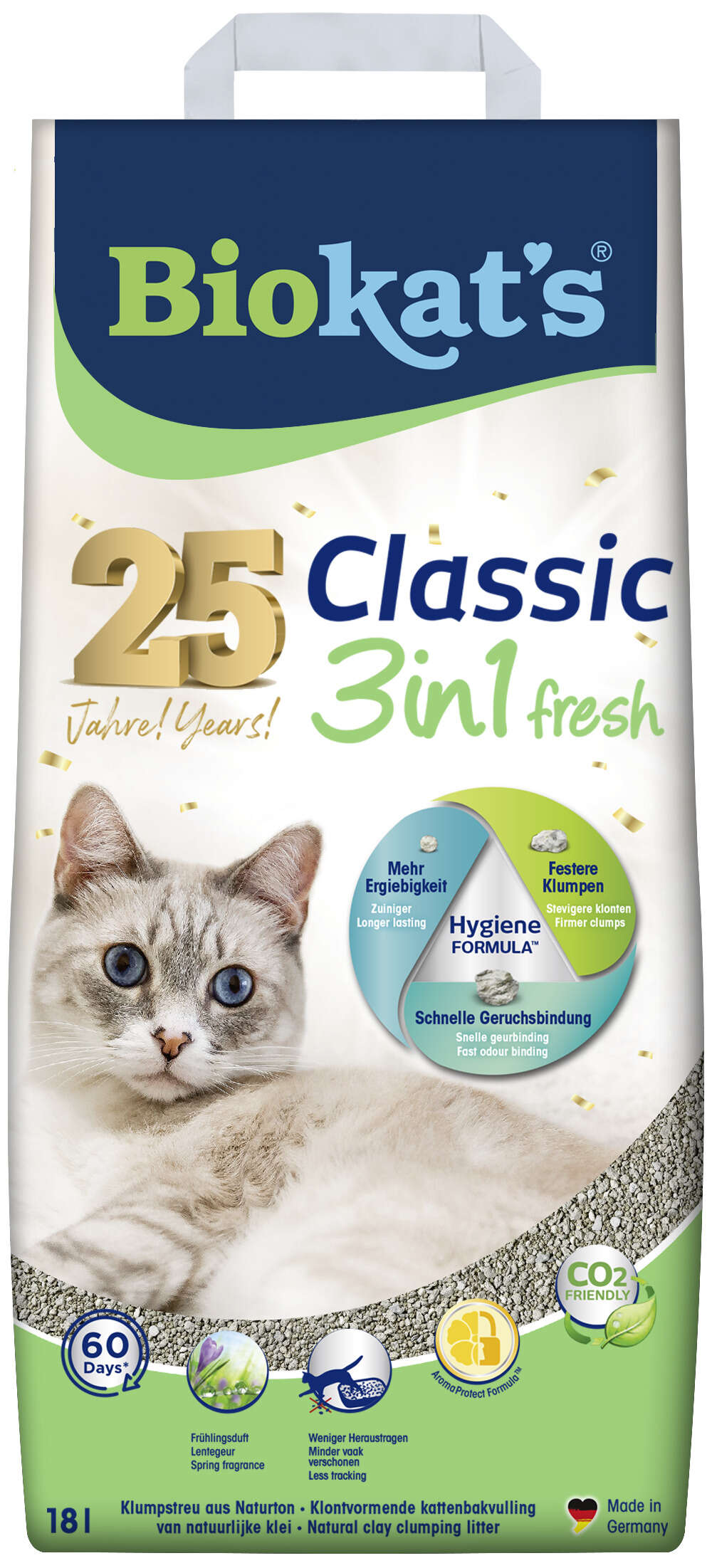 Biokat's Katzenstreu Classic 3in1 Fresh