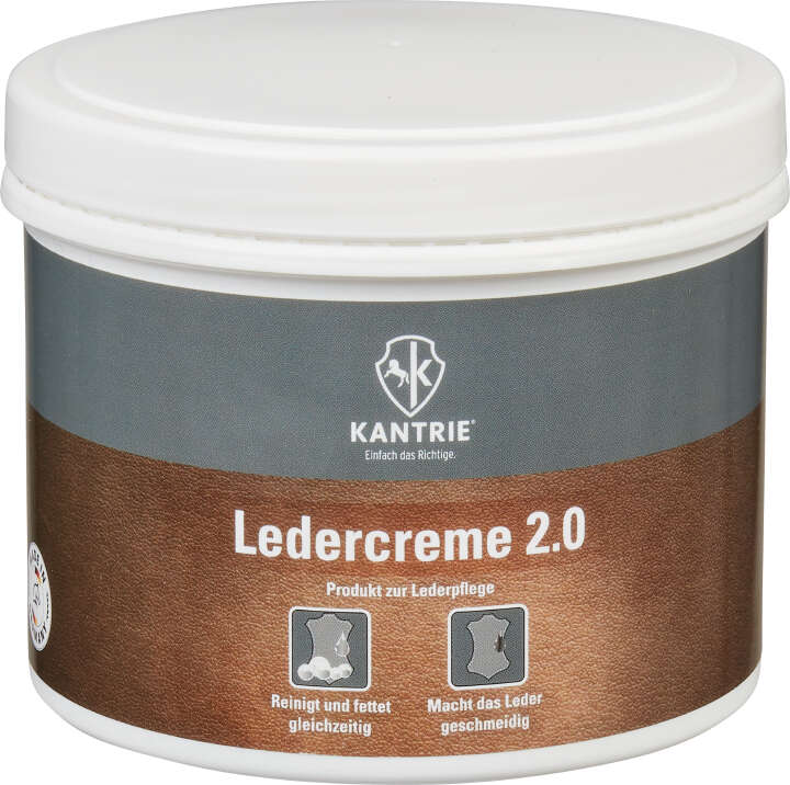 ERIC THOMAS Fitter Ledercreme 250ml - Premium Pflege Mit Natürlichen Ölen