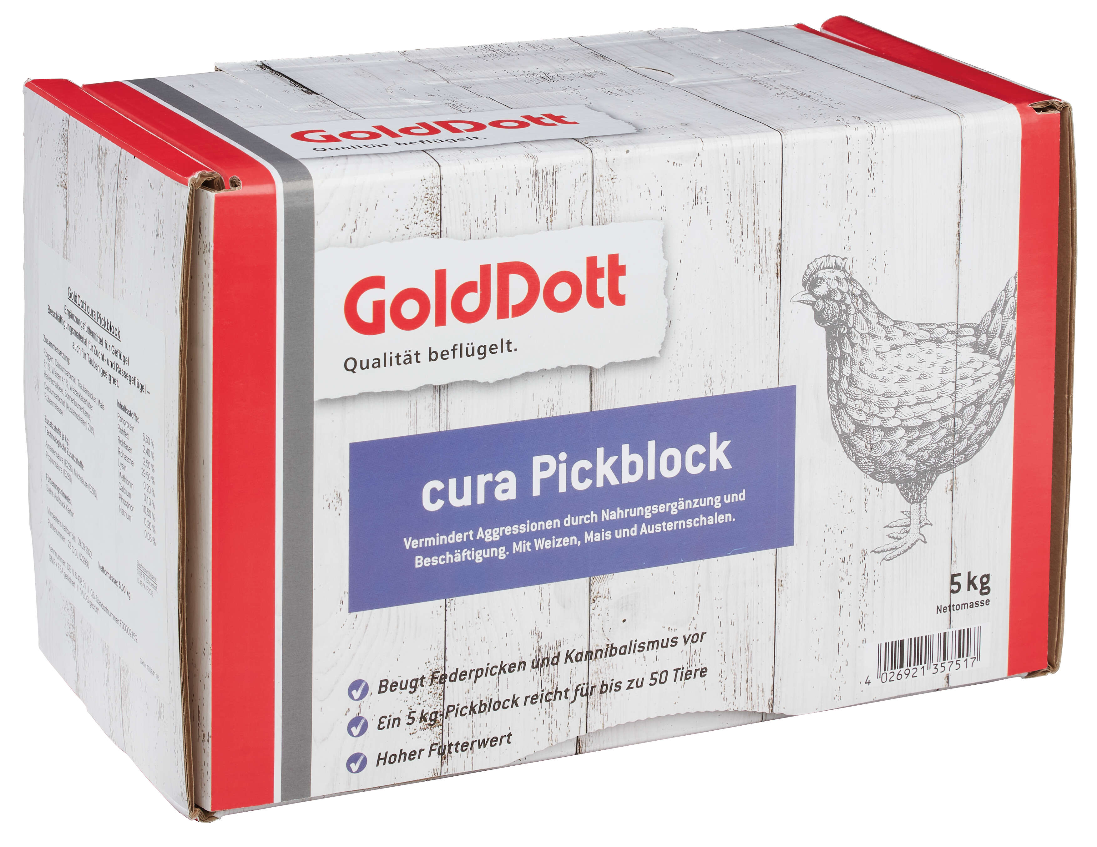 GoldDott cura Pickblock
