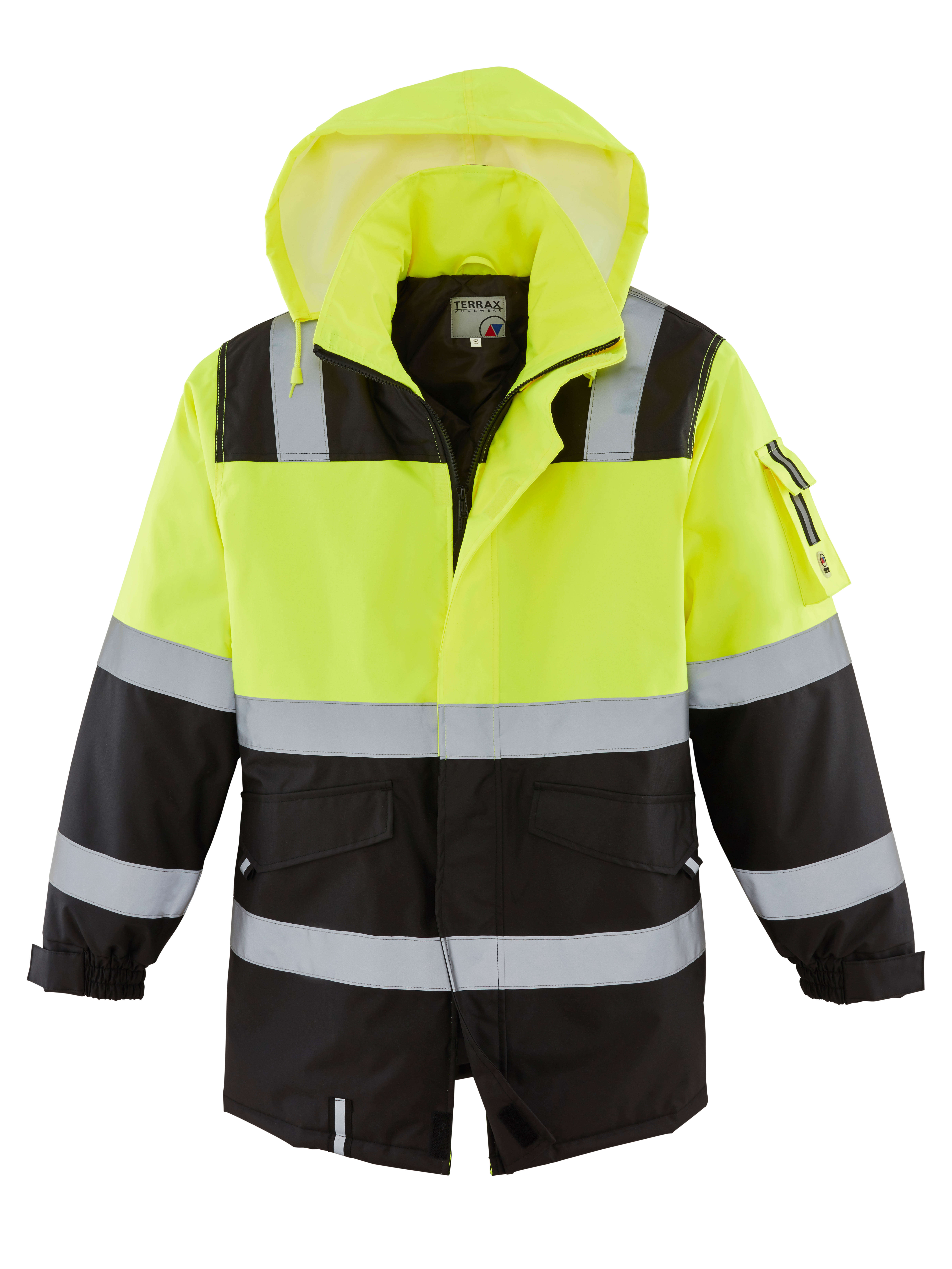 TERRAX Workwear Herren Warnschutzparka