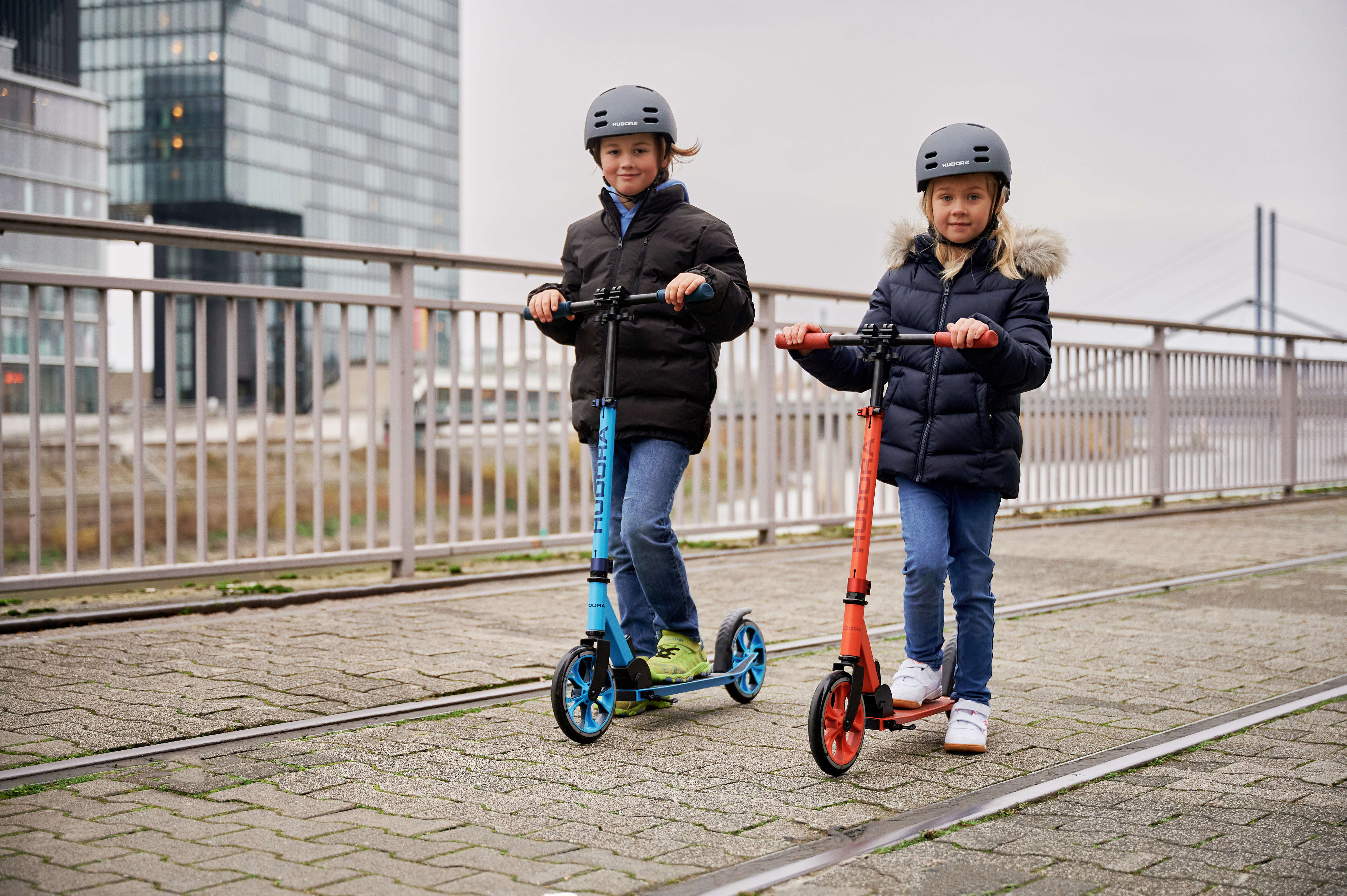 HUDORA Tretroller Scooter Up 200 klappbar