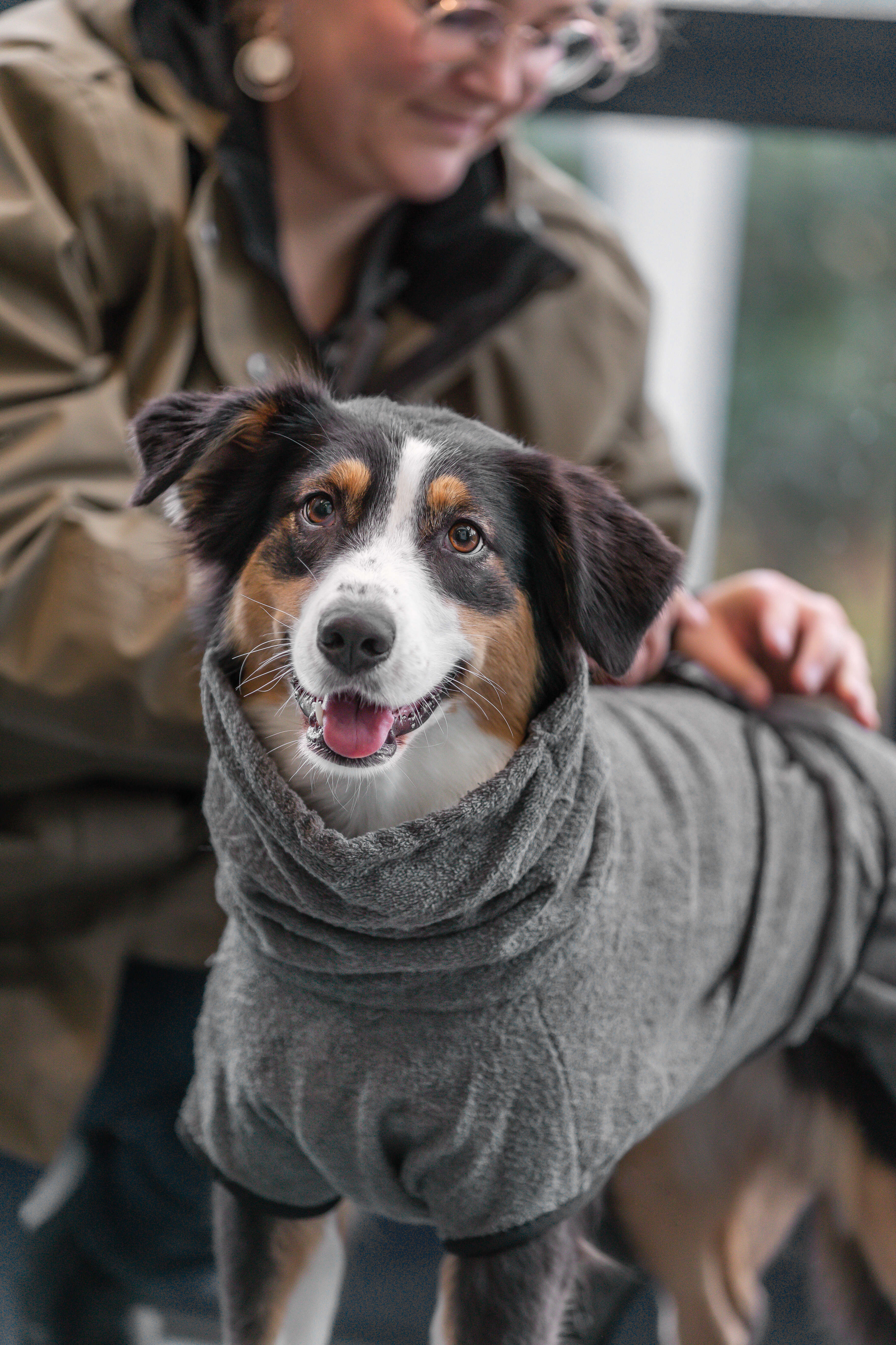 TRIXIE Hunde-Bademantel Frottee