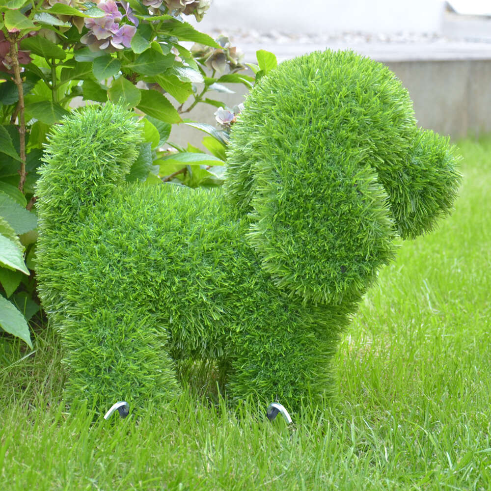ANIPLANTS Grasfigur Hund