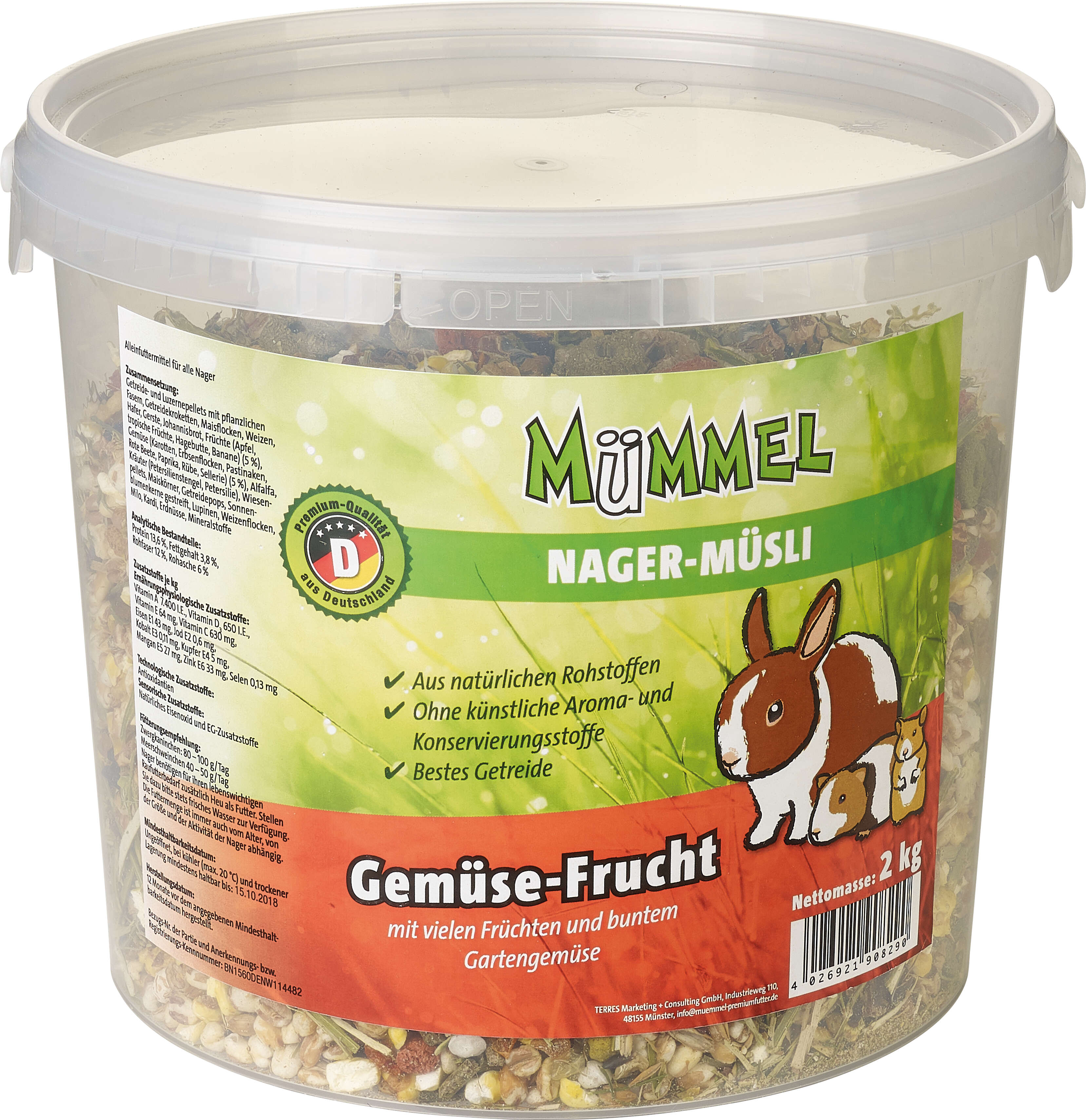MÜMMEL Gemüse-Frucht-Müsli