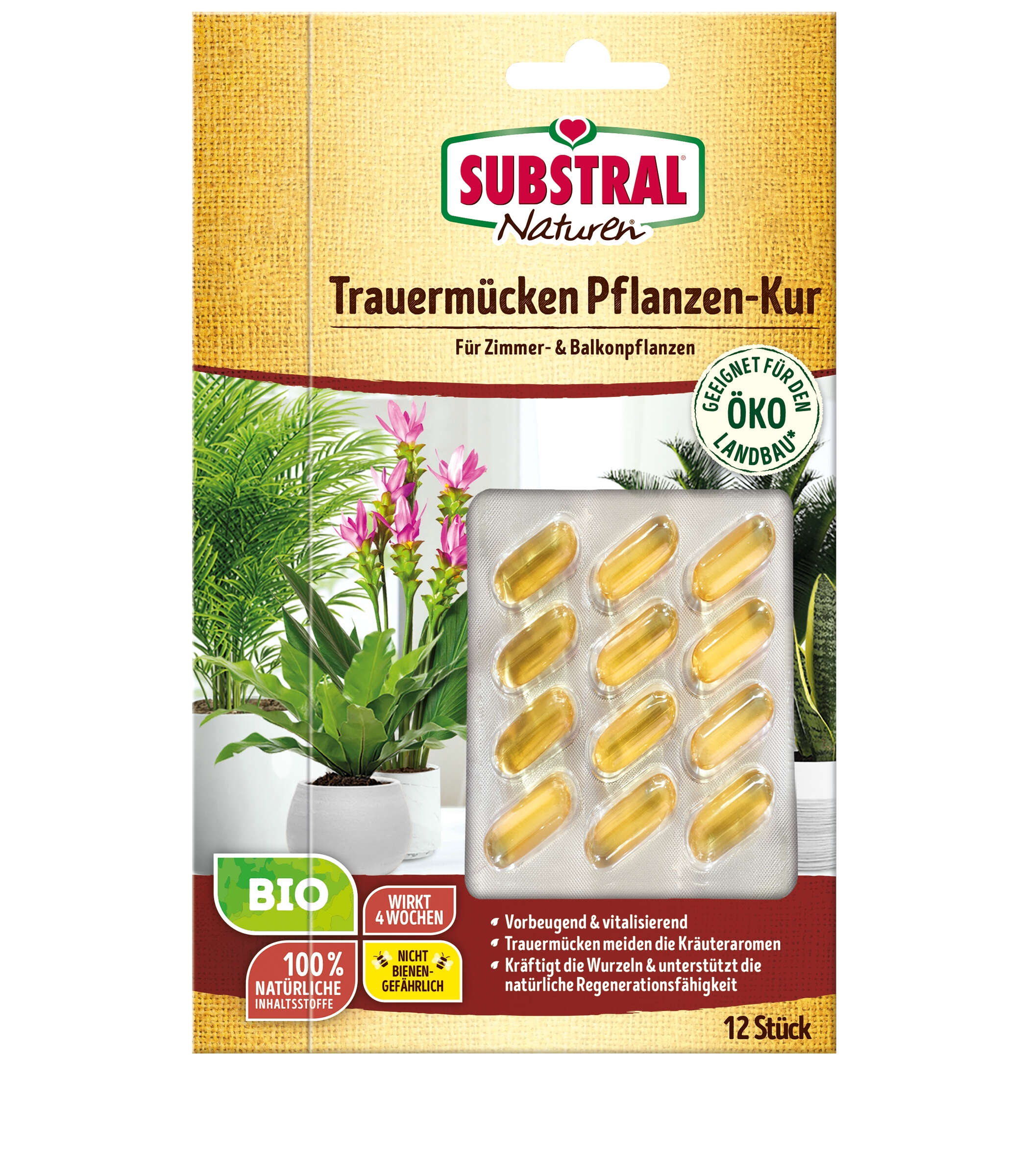 SUBSTRAL Naturen Trauermücken Pflanzen-Kur