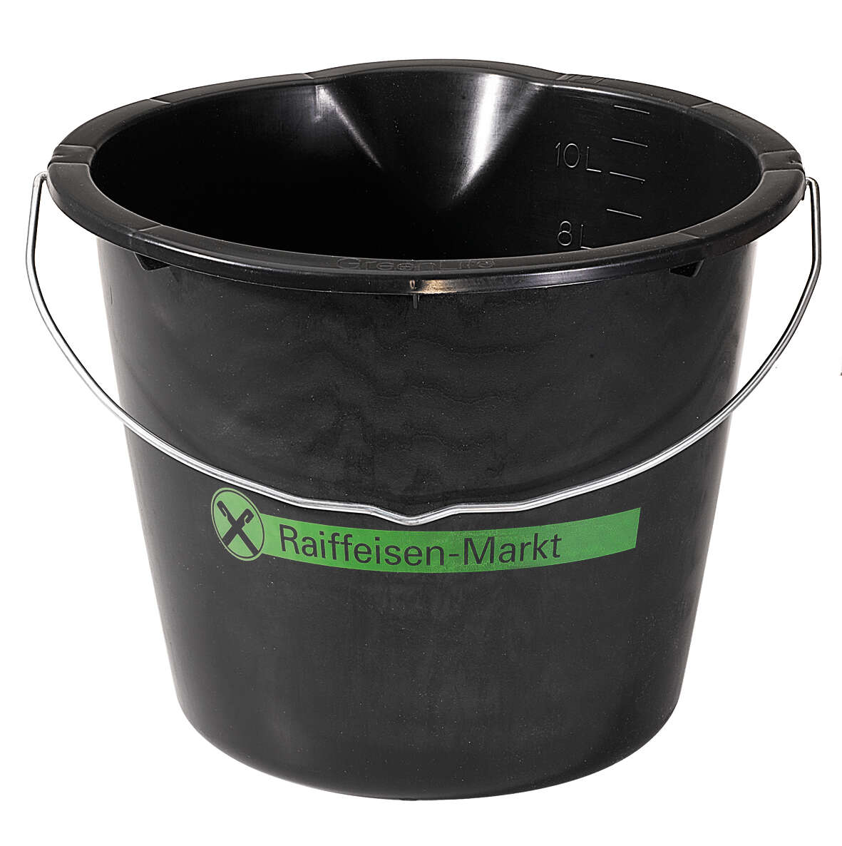 Raiffeisen Baueimer 12 l schwarz