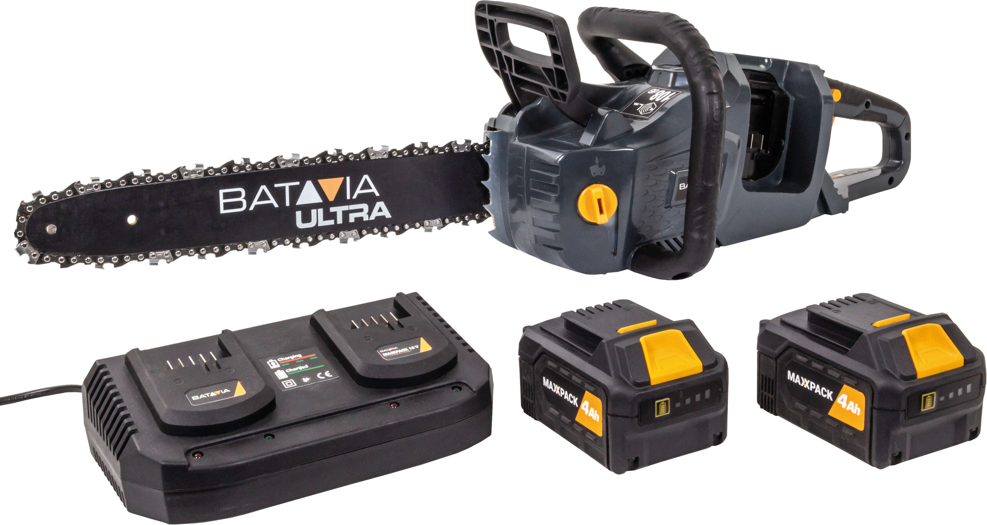 BATAVIA Akku-Kettensäge 18V 4 Ah MAXXPACK