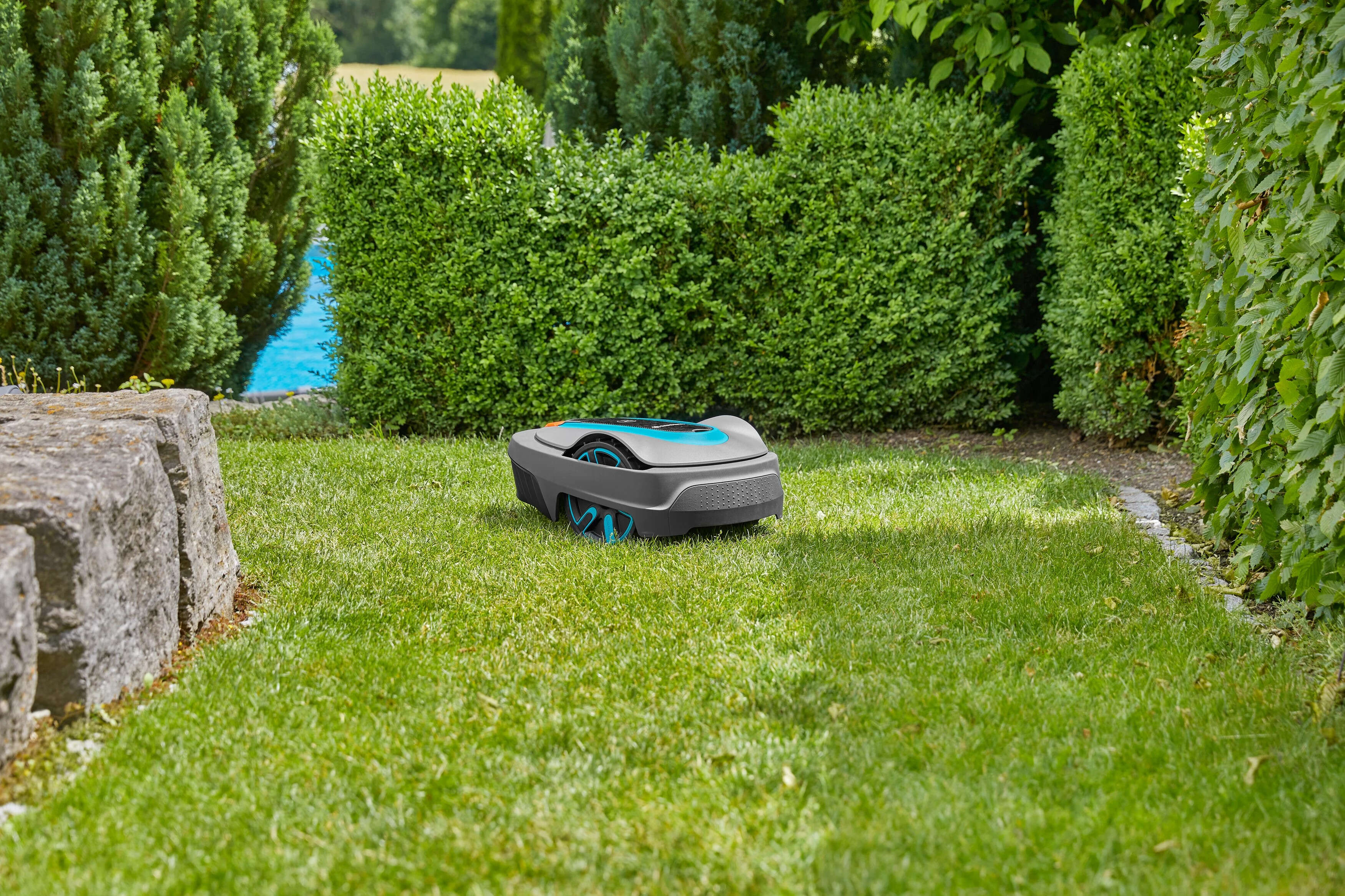 GARDENA Mähroboter smart SILENO city 400 m² + Garage