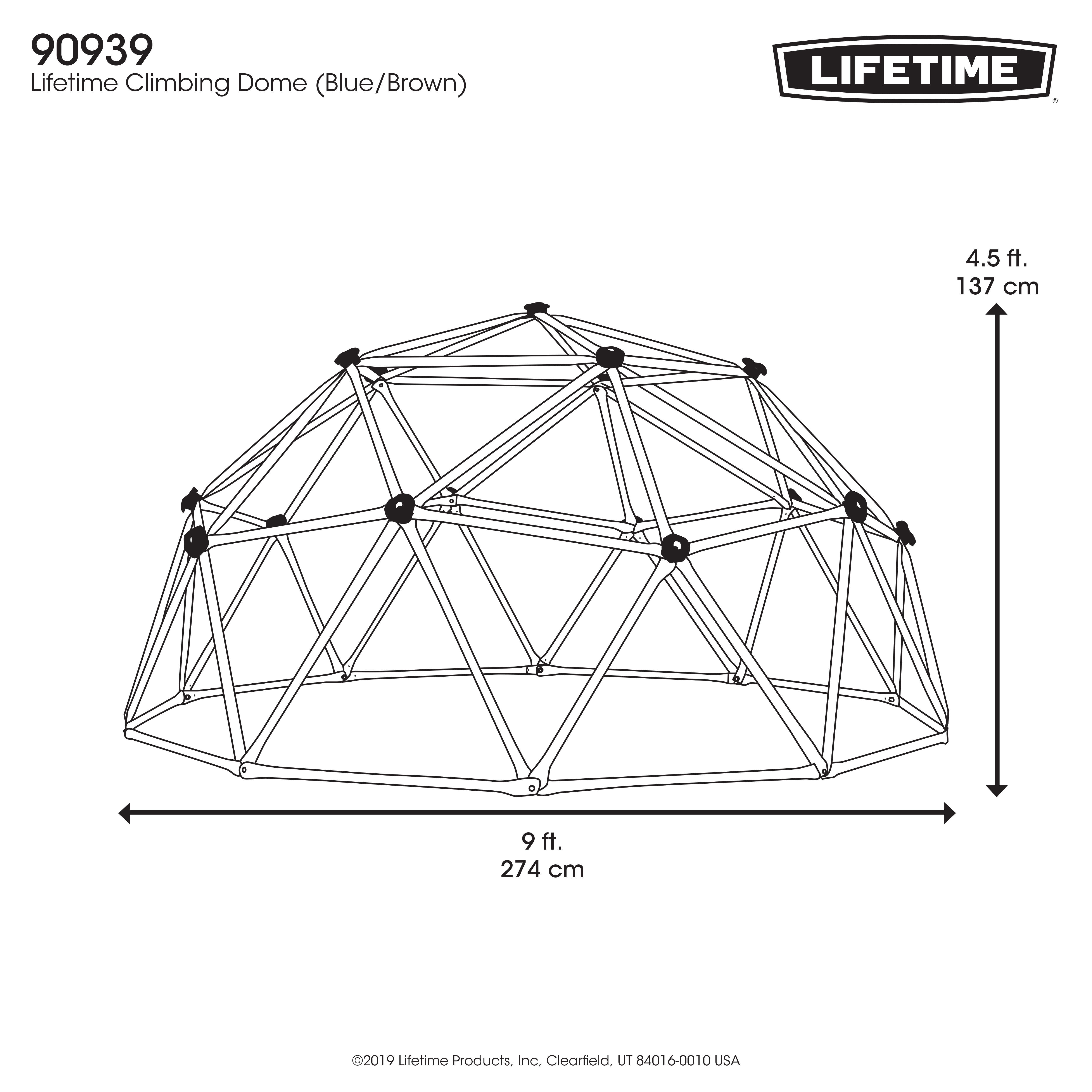 LIFETIME Klettergerüst Geodome