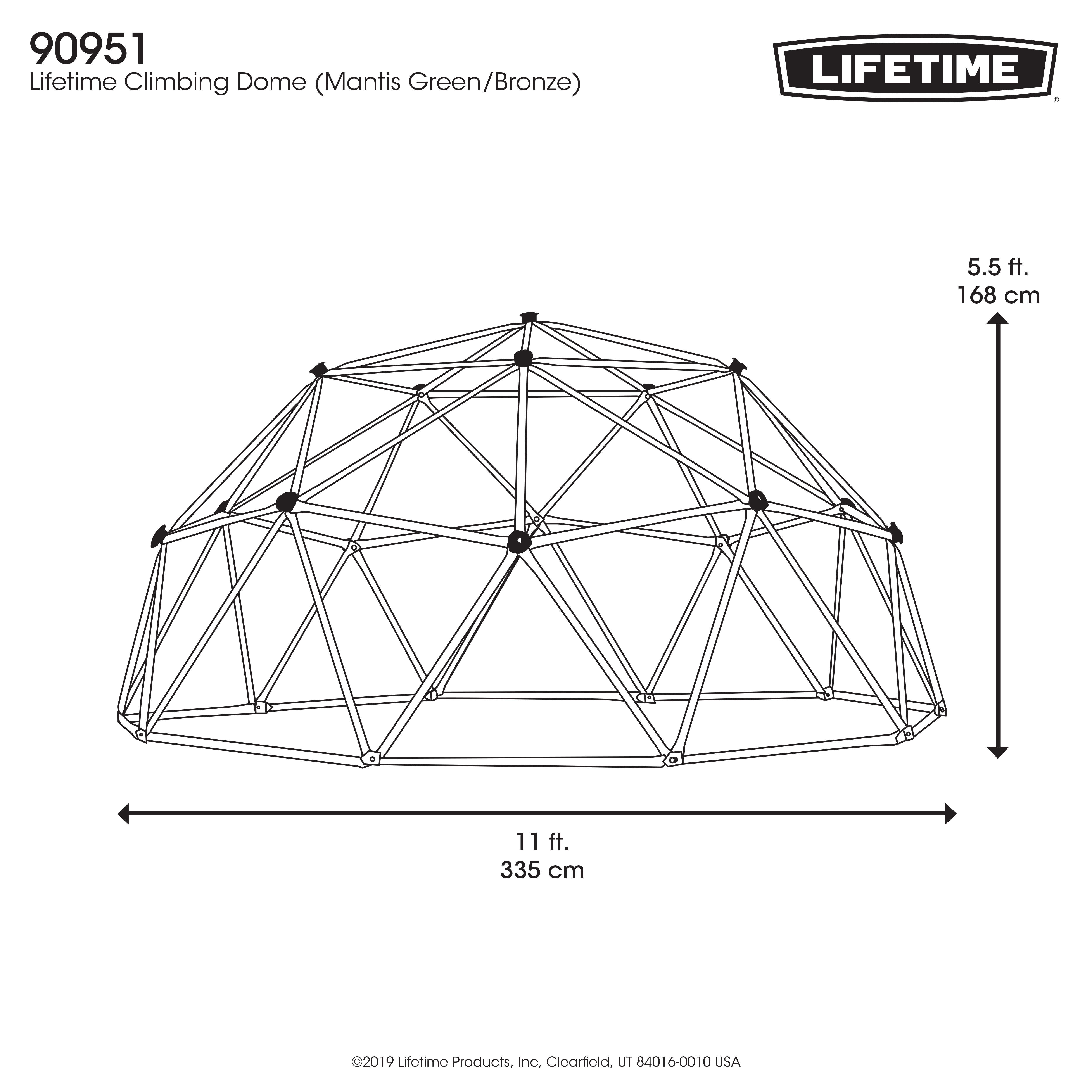 LIFETIME Klettergerüst Geodome