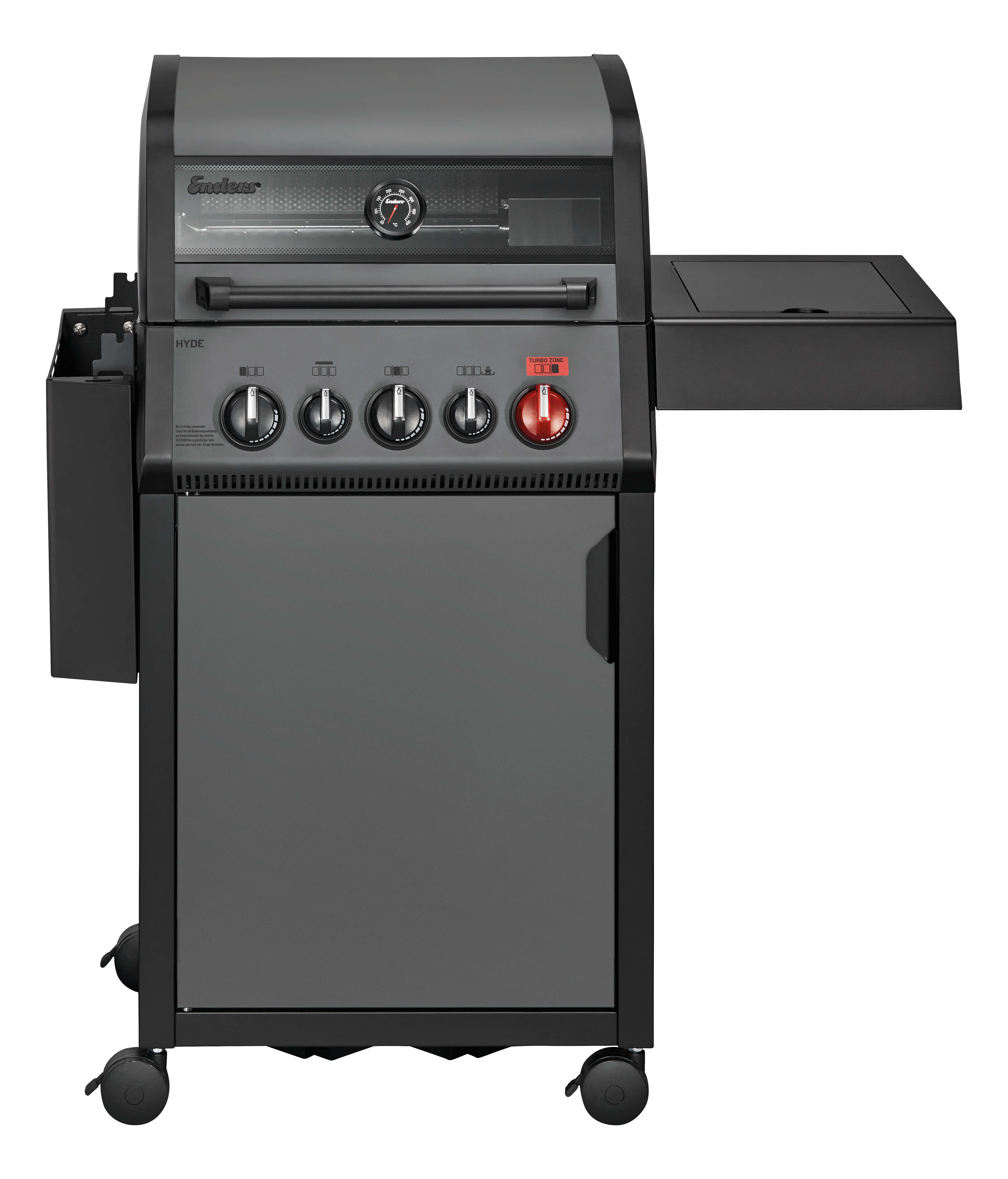 Enders Gasgrill Hyde 3 SIKR Turbo inkl. Wetterschutzhülle