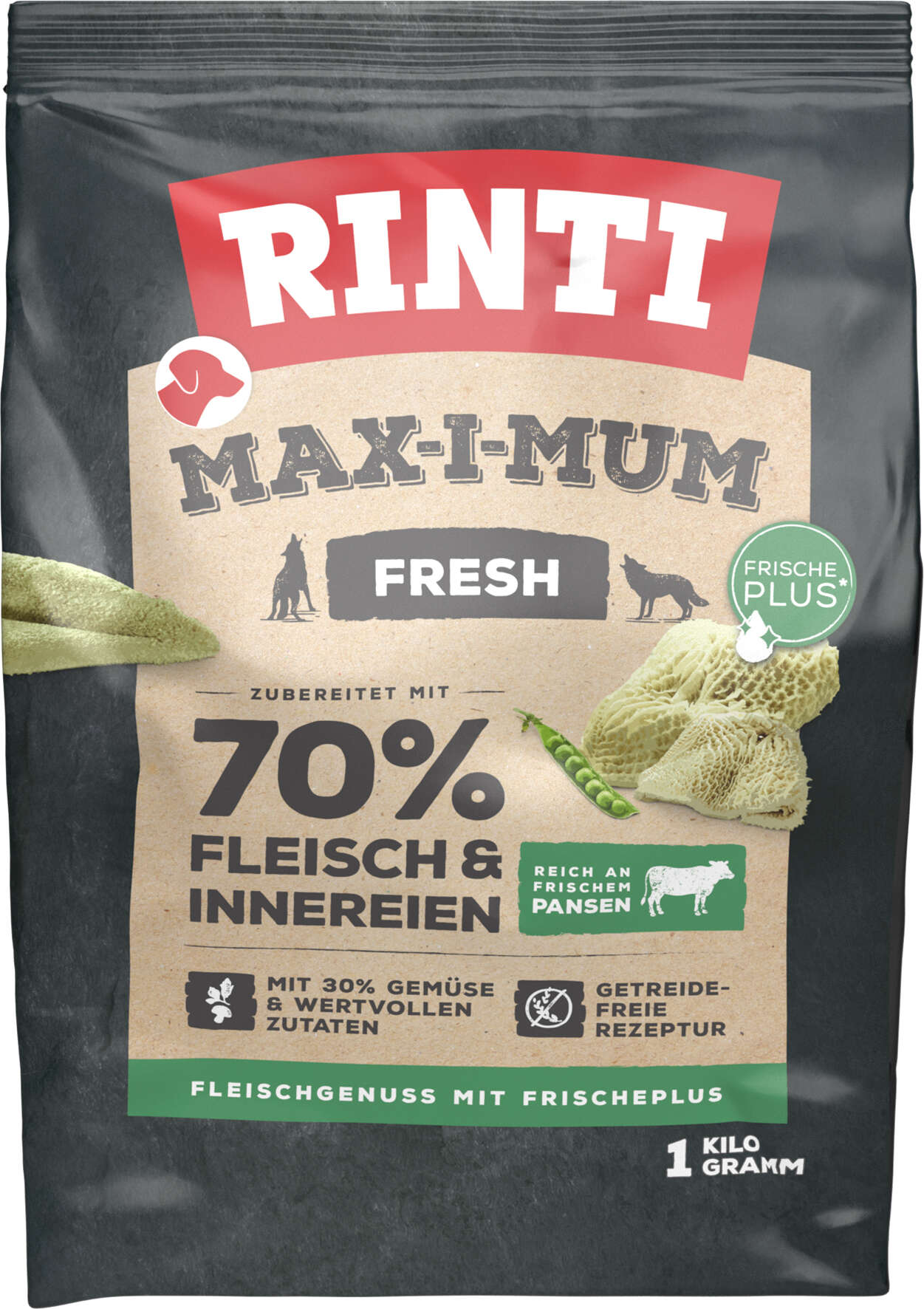 RINTI Hunde-Trockenfutter Max-i-Mum Pansen