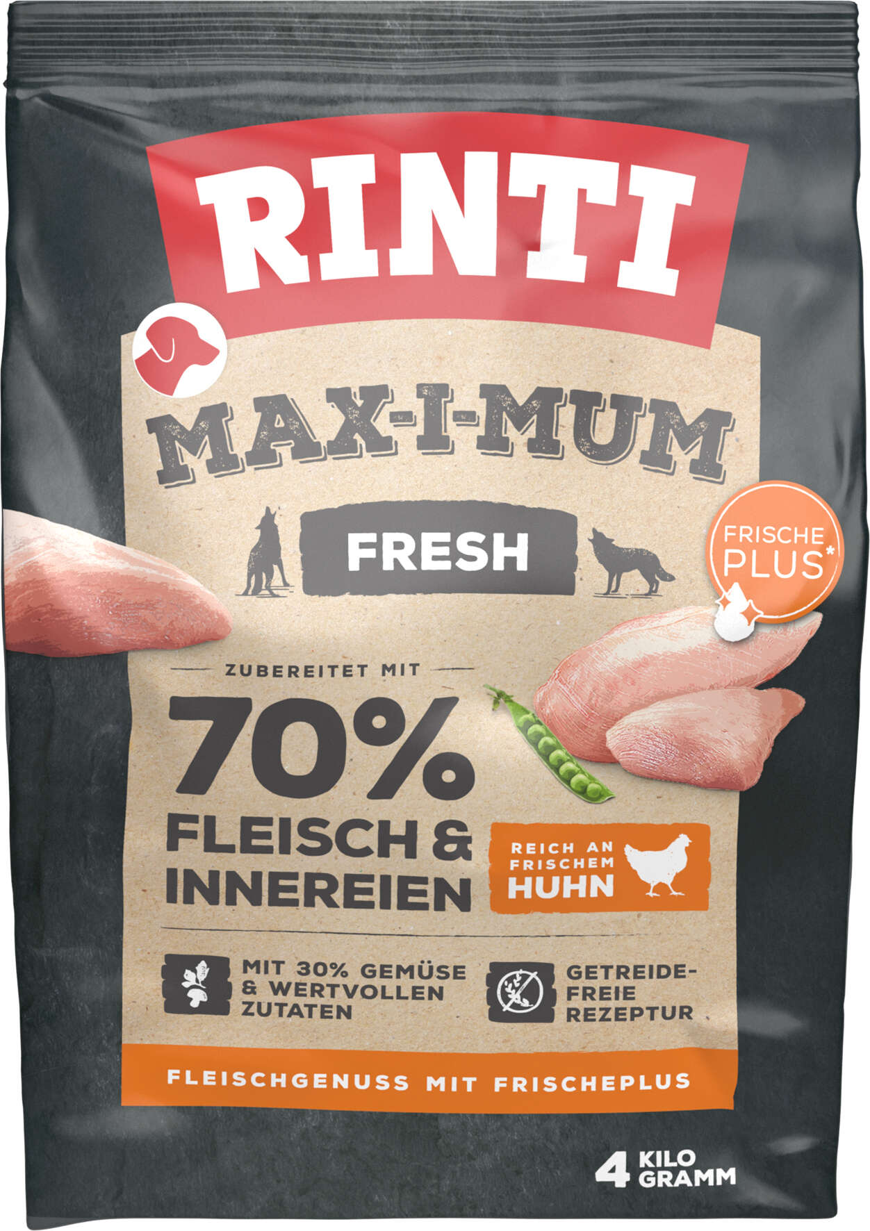 RINTI Hunde-Trockenfutter MAX-I-MUM Huhn