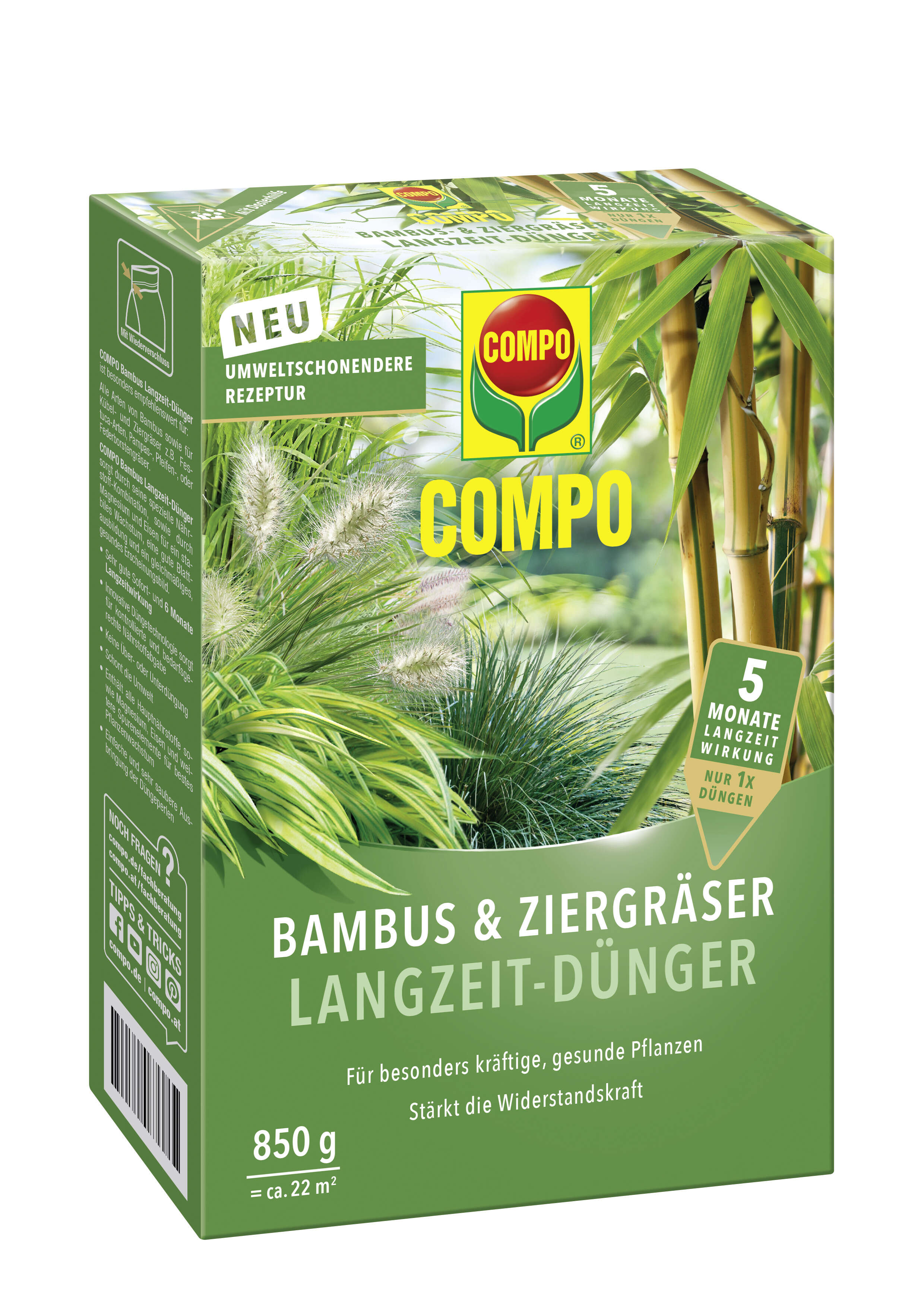 COMPO Bambus und Ziergräser Langzeit-Dünger
