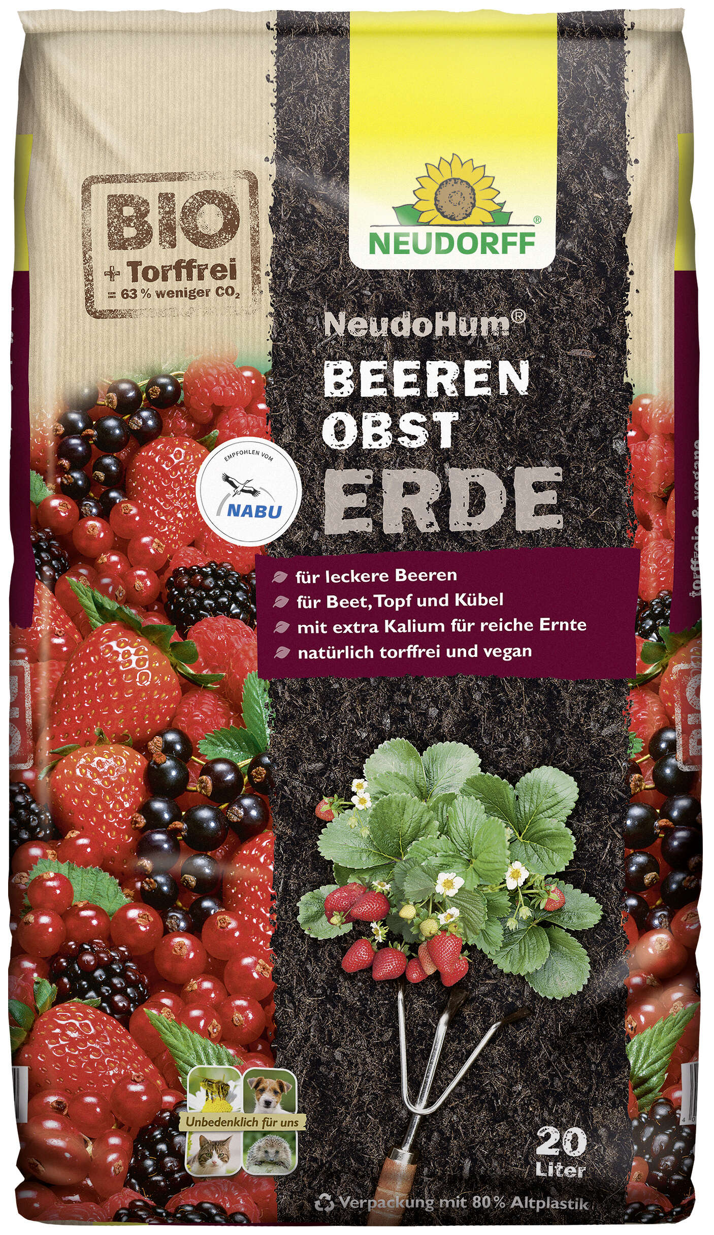 NEUDORFF NeudoHum Beerenobsterde torffrei