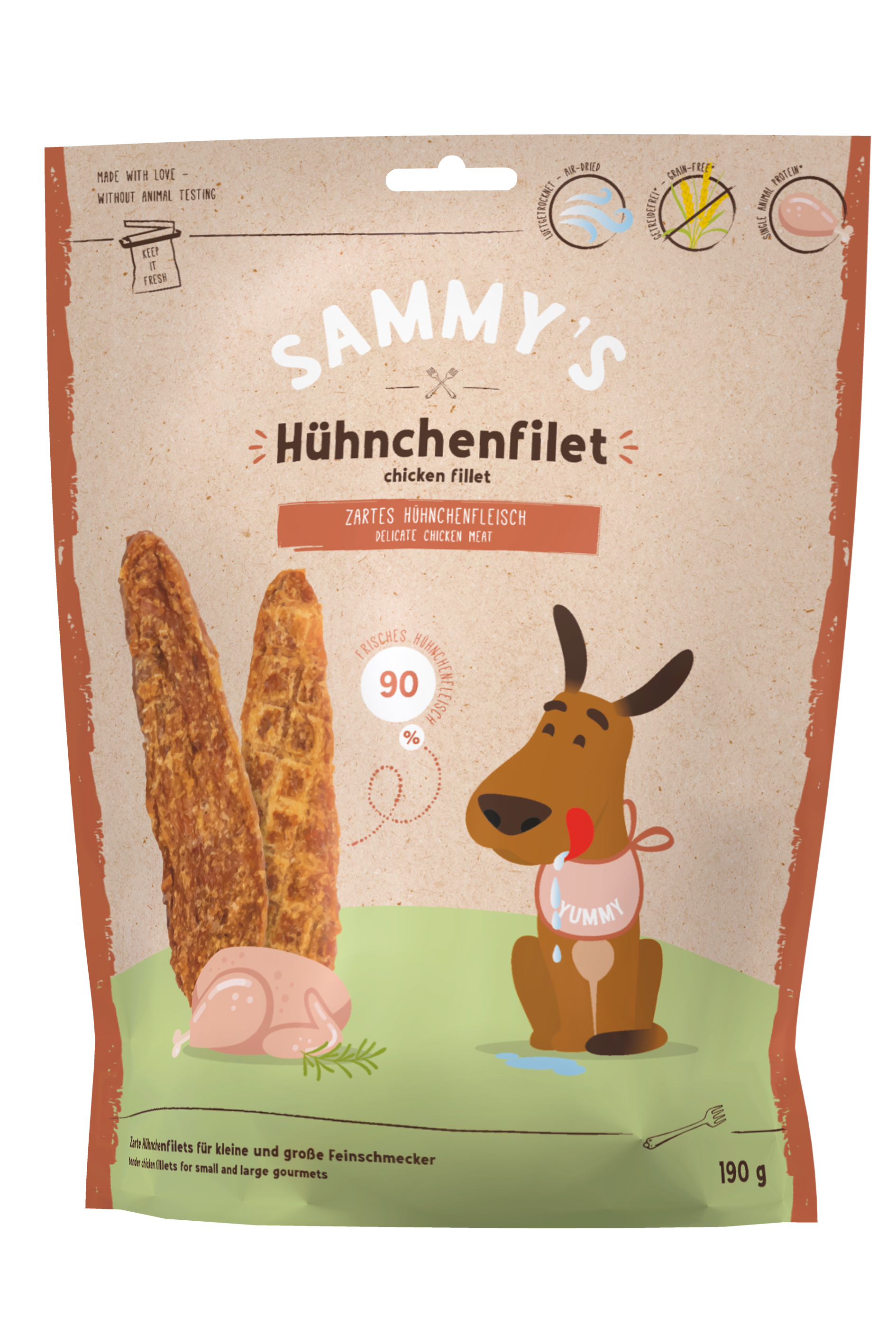 SAMMY'S Hundesnacks Hundeleckerli Sammy's Hühnchenfilet