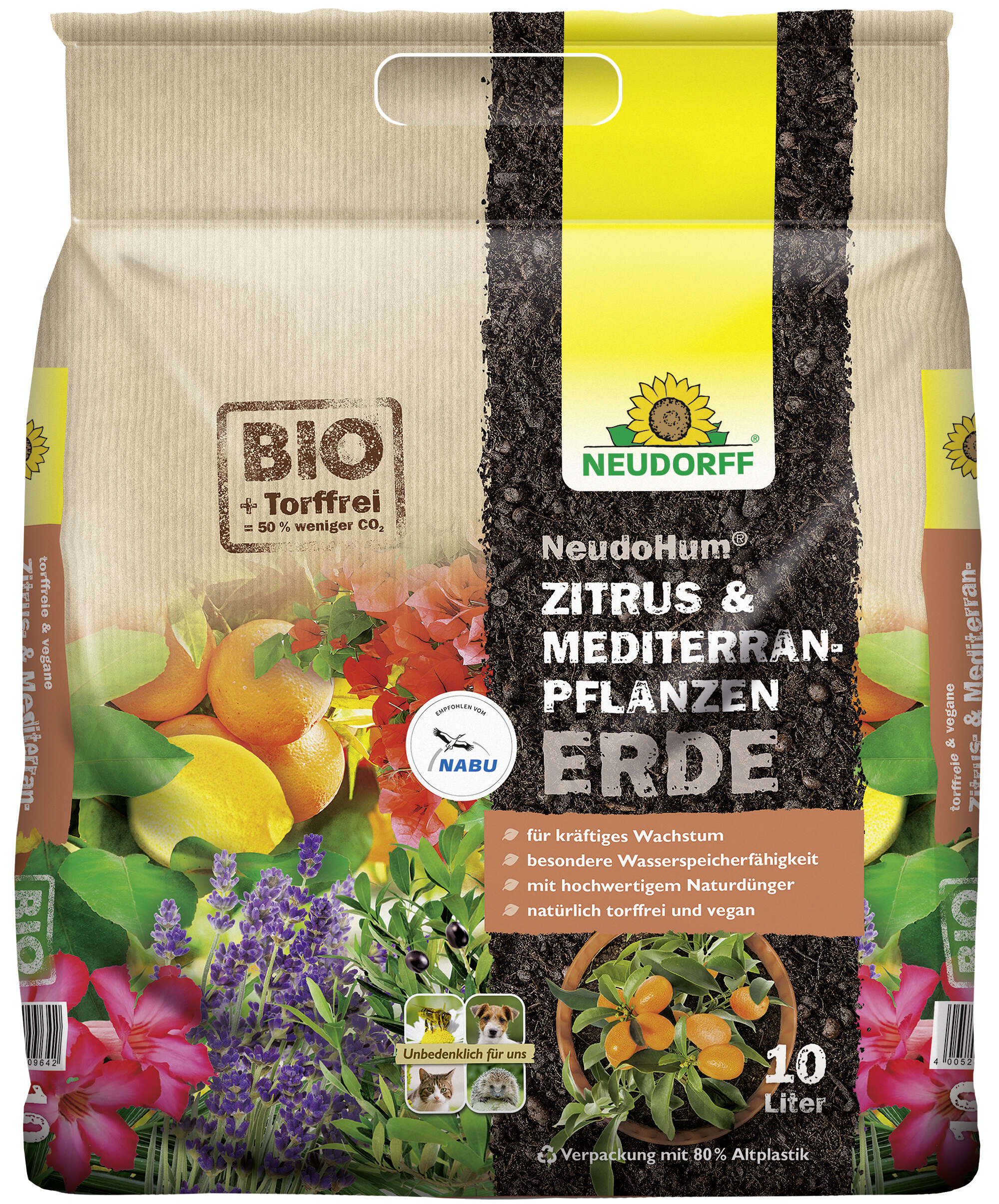 NEUDORFF NeudoHum Zitrus & Mediterranpflanzenerde