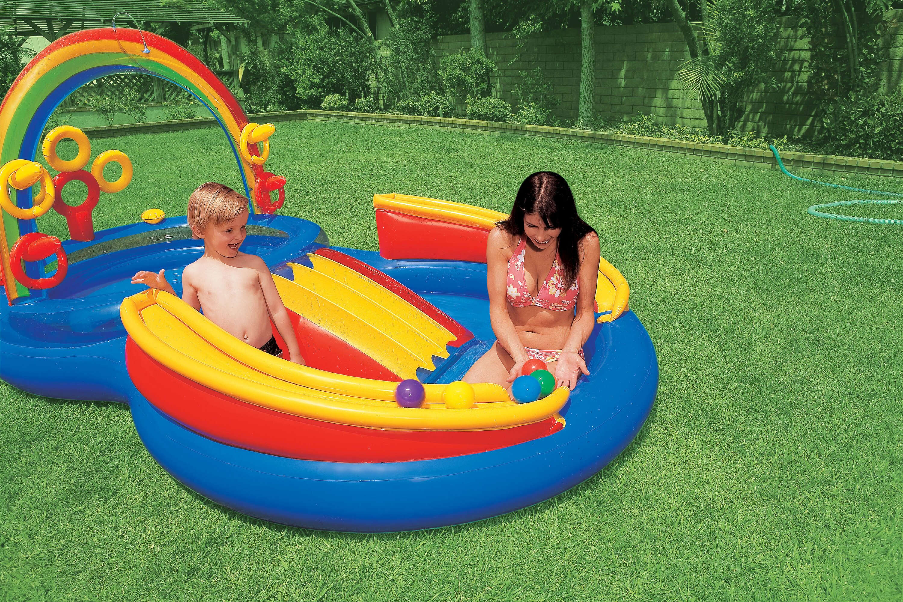 INTEX Aufblasbarer Pool Playcenter Ring Play