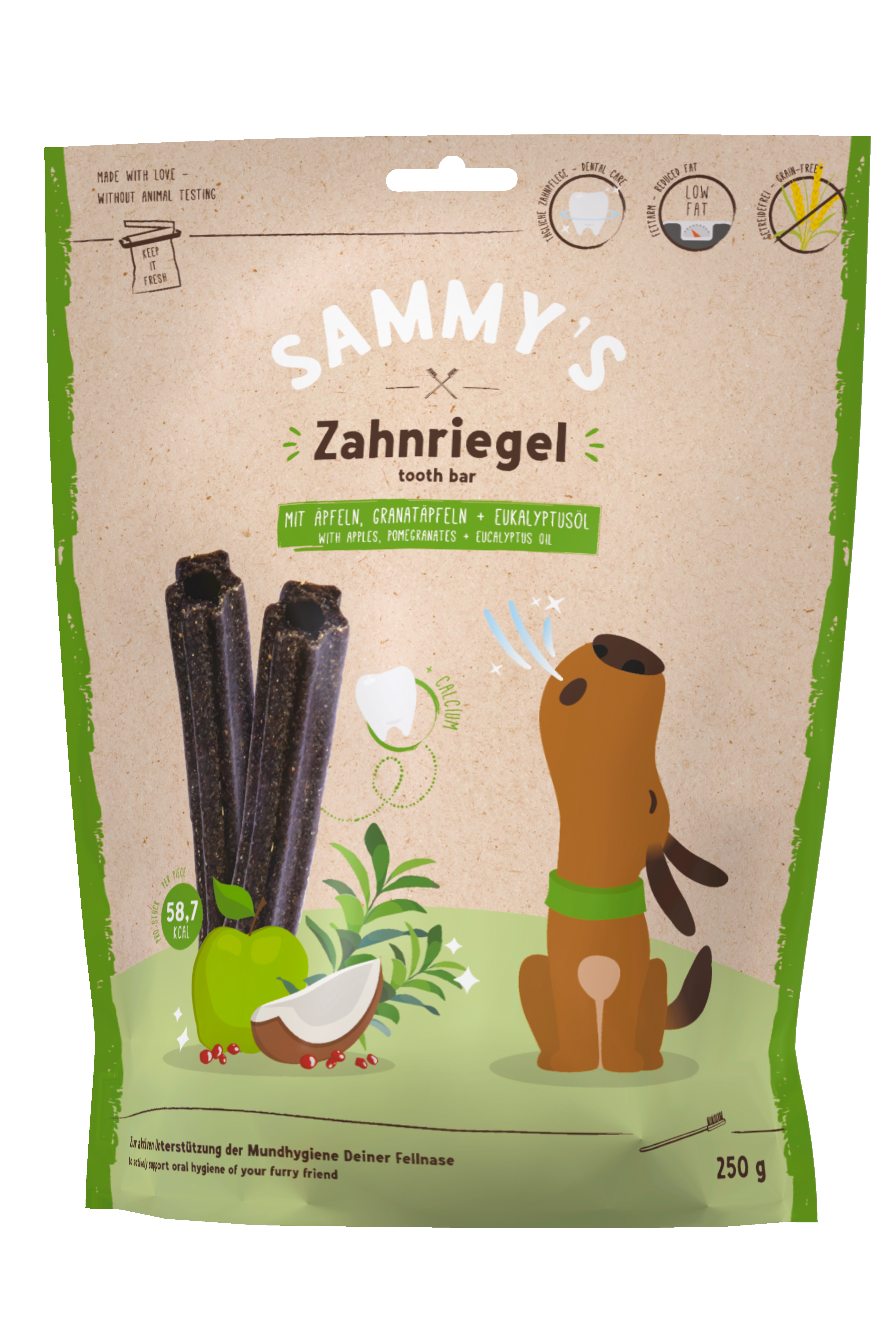 SAMMY'S Hundesnacks Hundeleckerli SAMMYS Zahnriegel