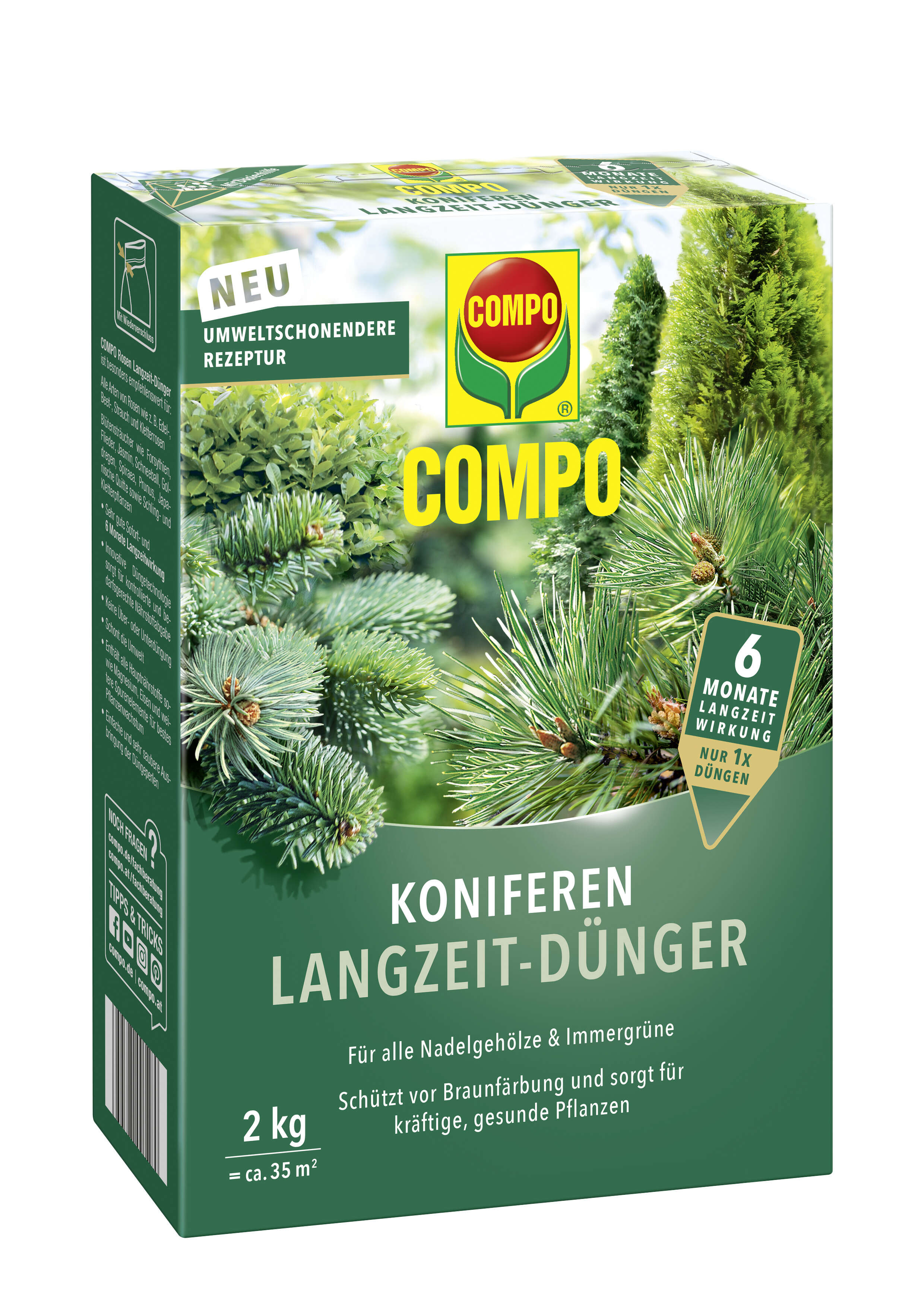 COMPO Koniferen Langzeit-Dünger