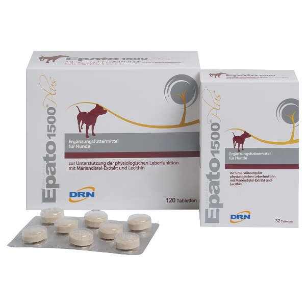 Livisto Epato 1500 plus Tabletten, Ergänzungsfuttermittel für Hunde