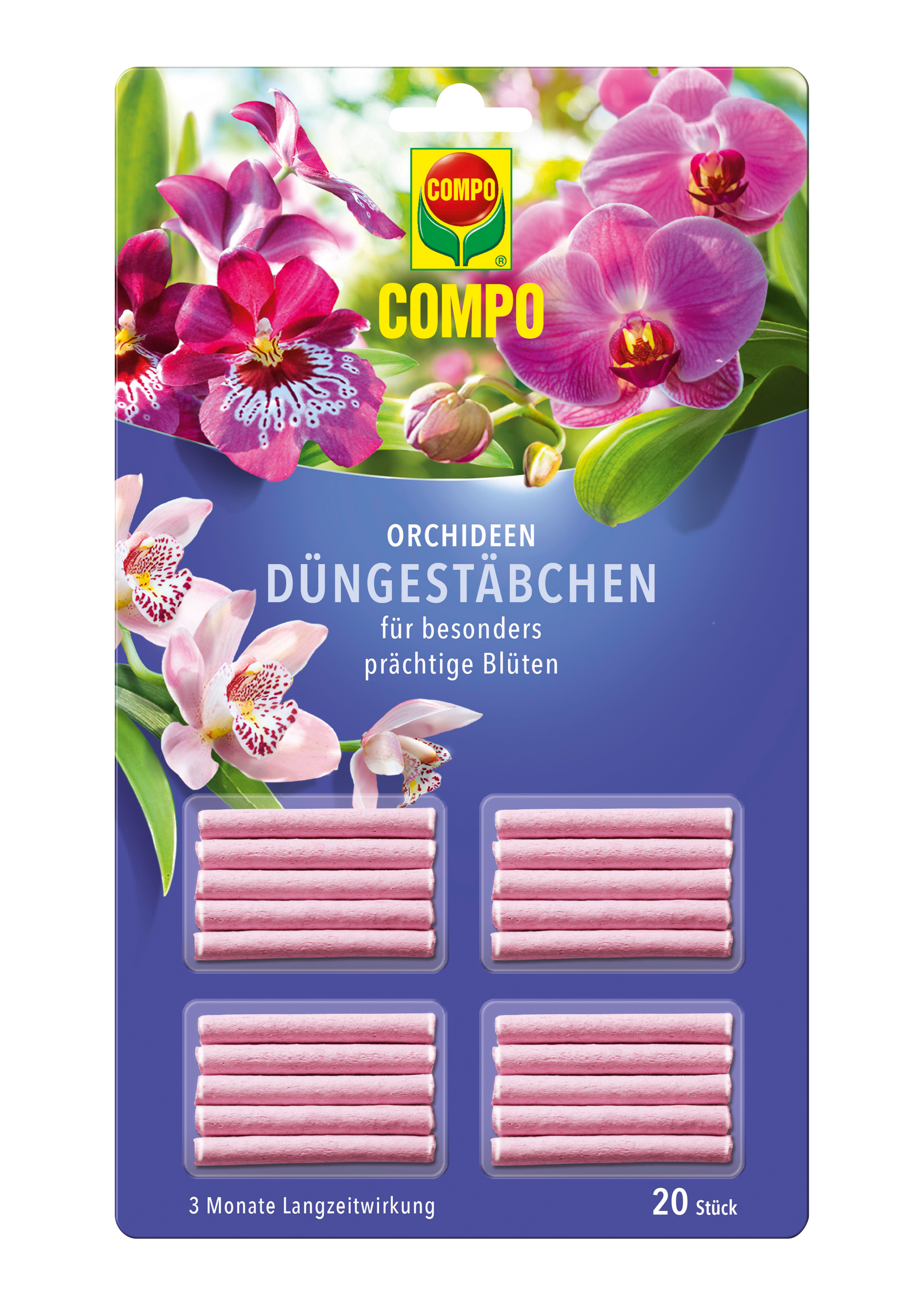 COMPO Düngestäbchen für Orchideen