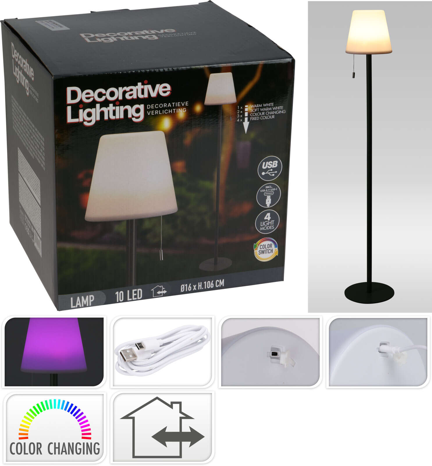 Outdoor-Stehlampe