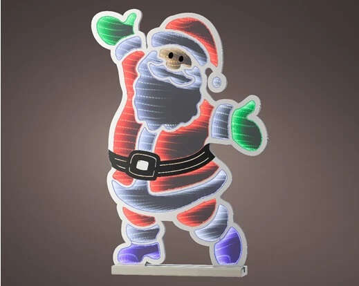 LUMINEO LED Infinity Weihnachtsmann
