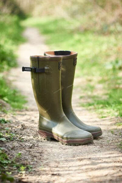 AIGLE Gummistiefel Boot Parcours 2 Vario Khaki Unisex