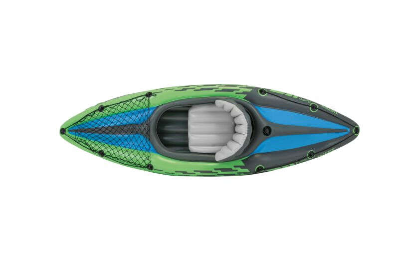 INTEX Aufblasbares Kajak Challenger K1 Set mit Paddel