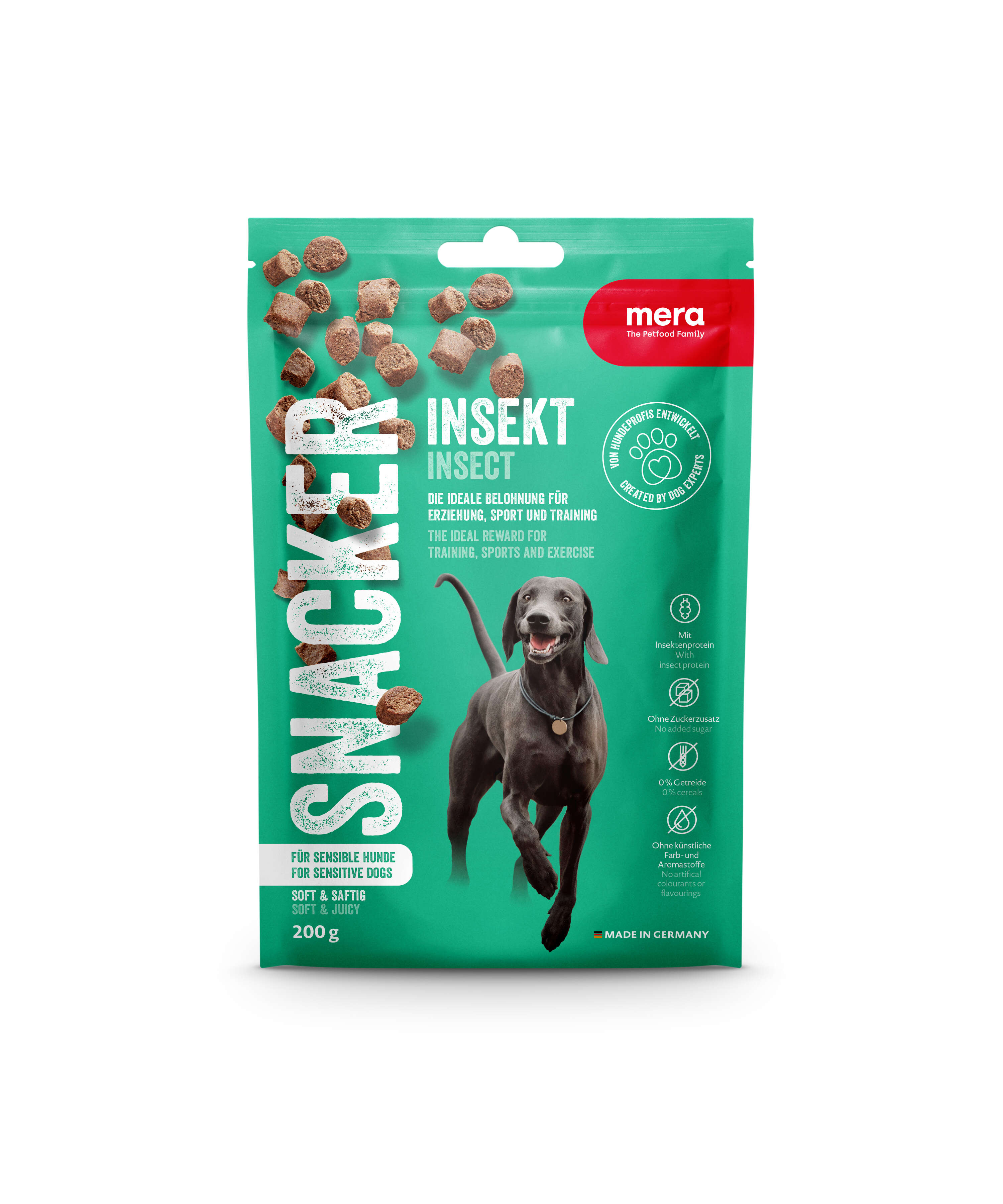 MERA Hundeleckerli Snacker Insekt