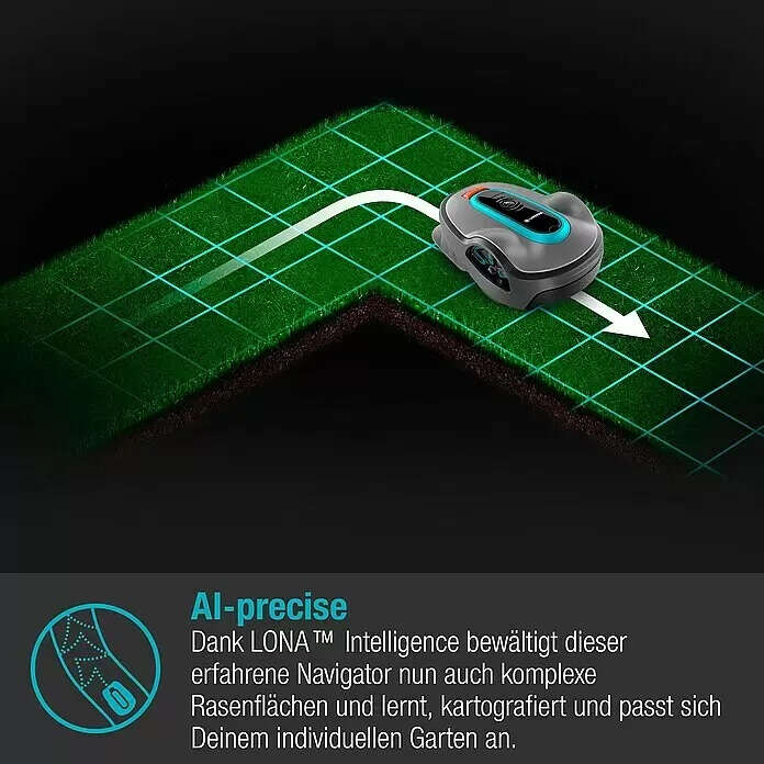 GARDENA Mähroboter smart SILENO city 400 m² + Garage