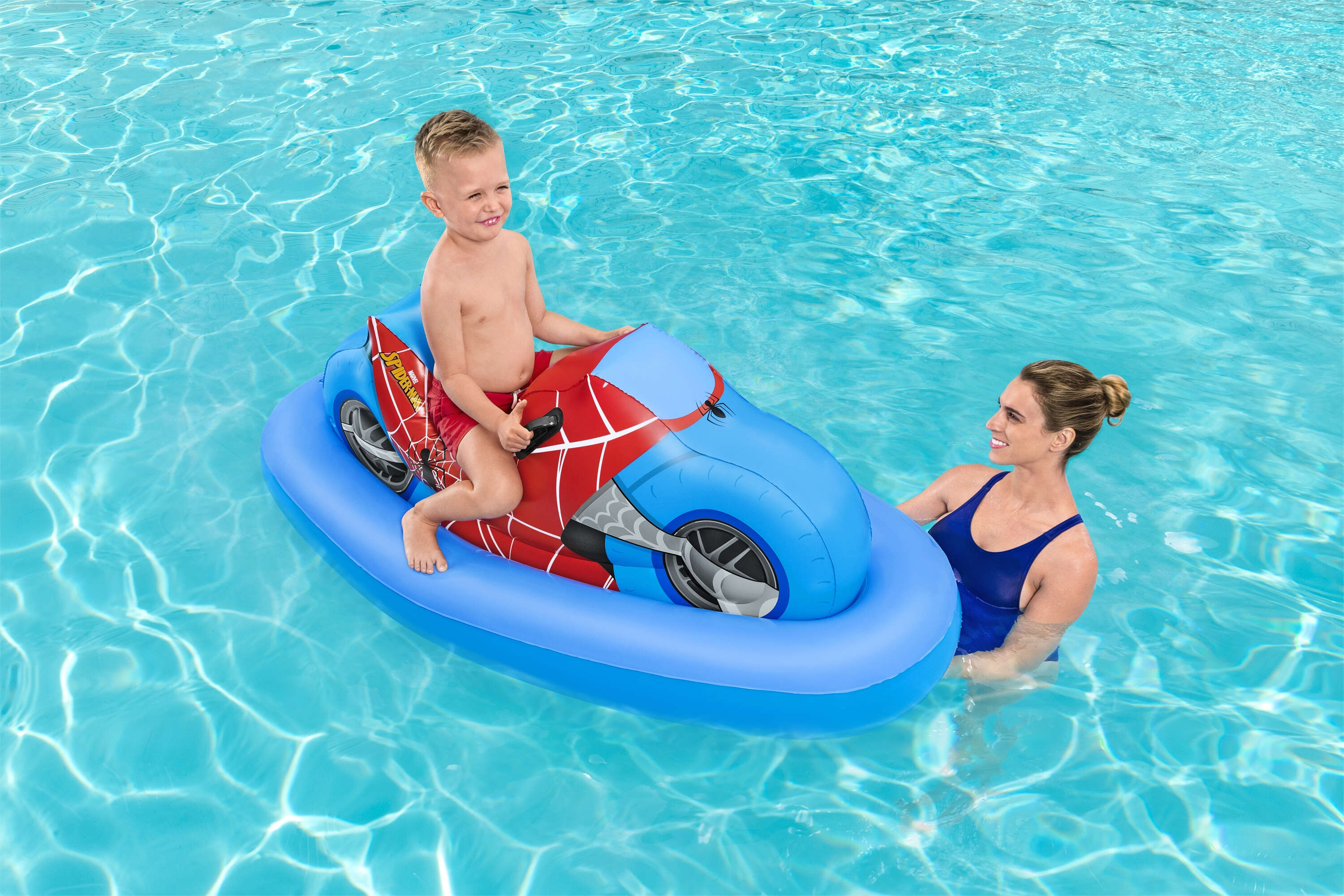 Bestway Poolschwimmer Motorrad Spider-Man™