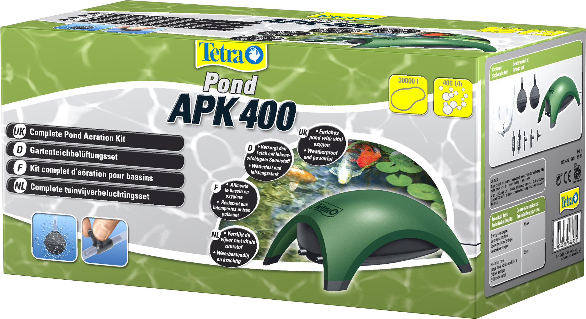 Tetra Pond APK 400 Gartenteichbelüftungsset
