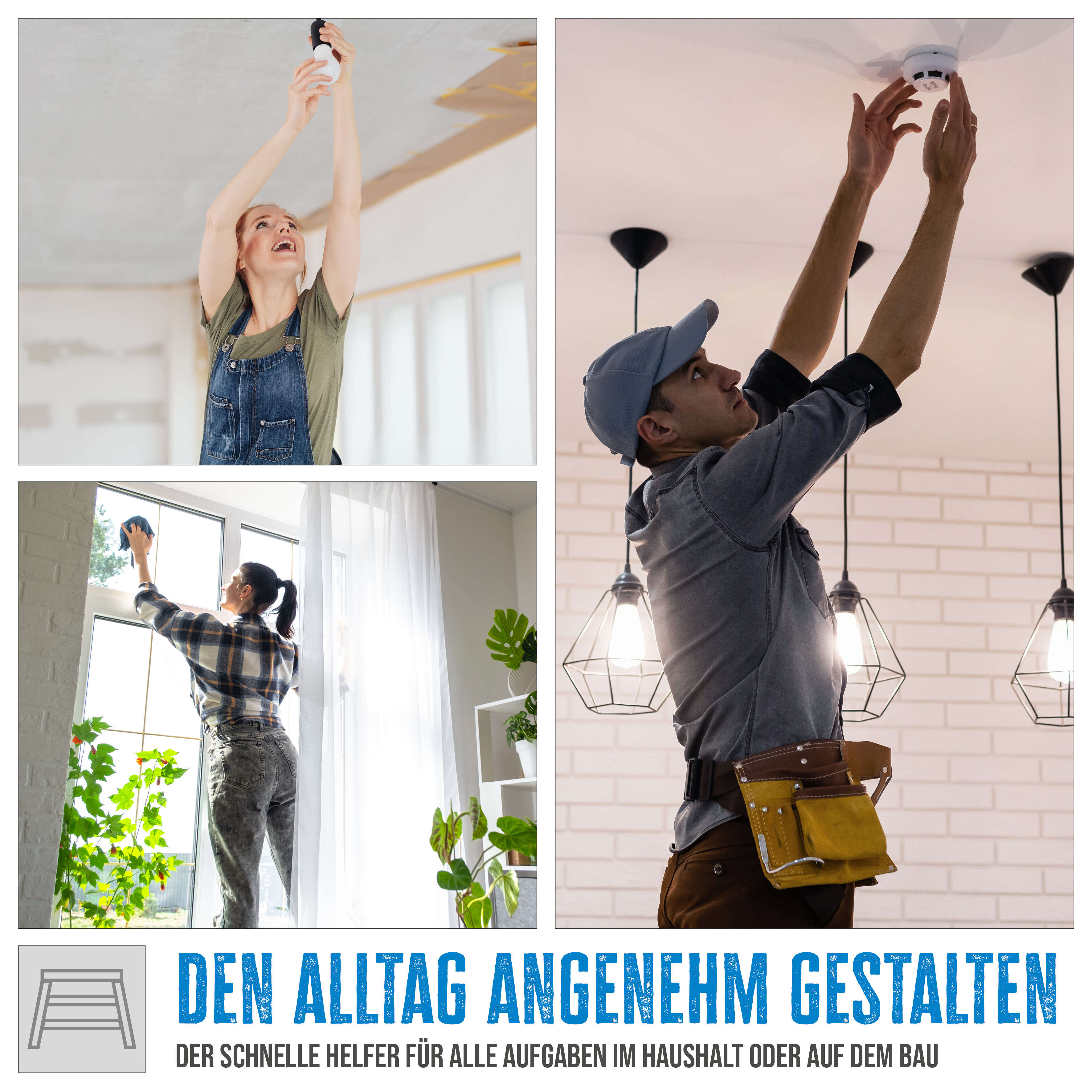 Güde Aluminium Trittleiter GAT