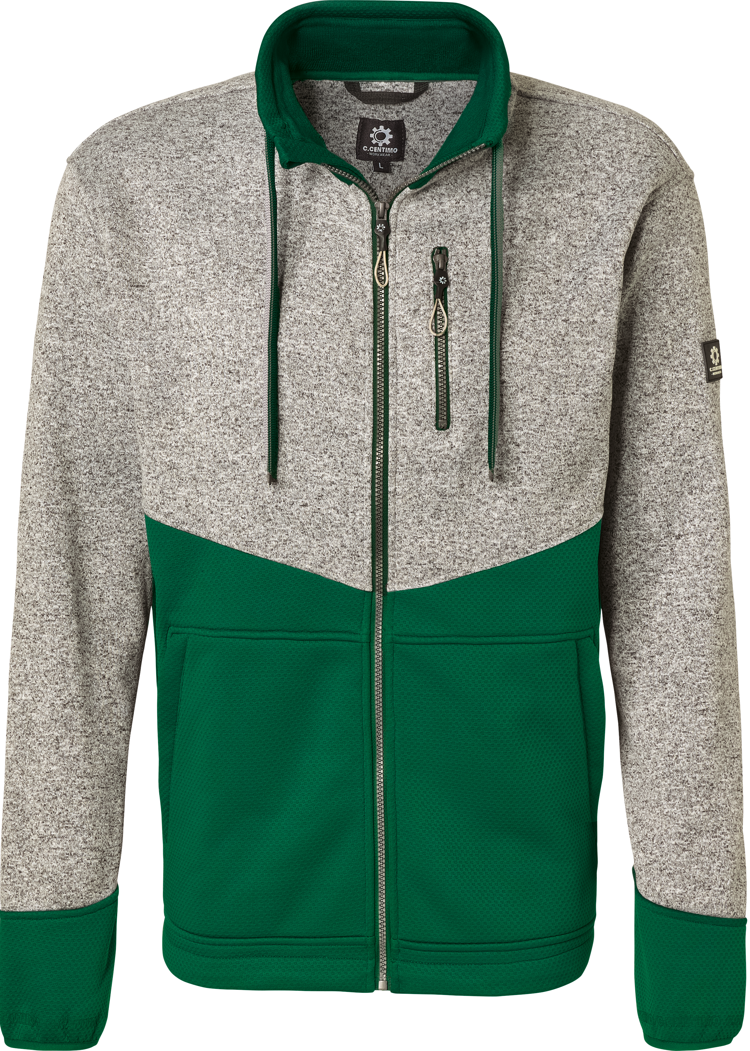 C.Centimo Professional New Sports Strick-Fleecejacke