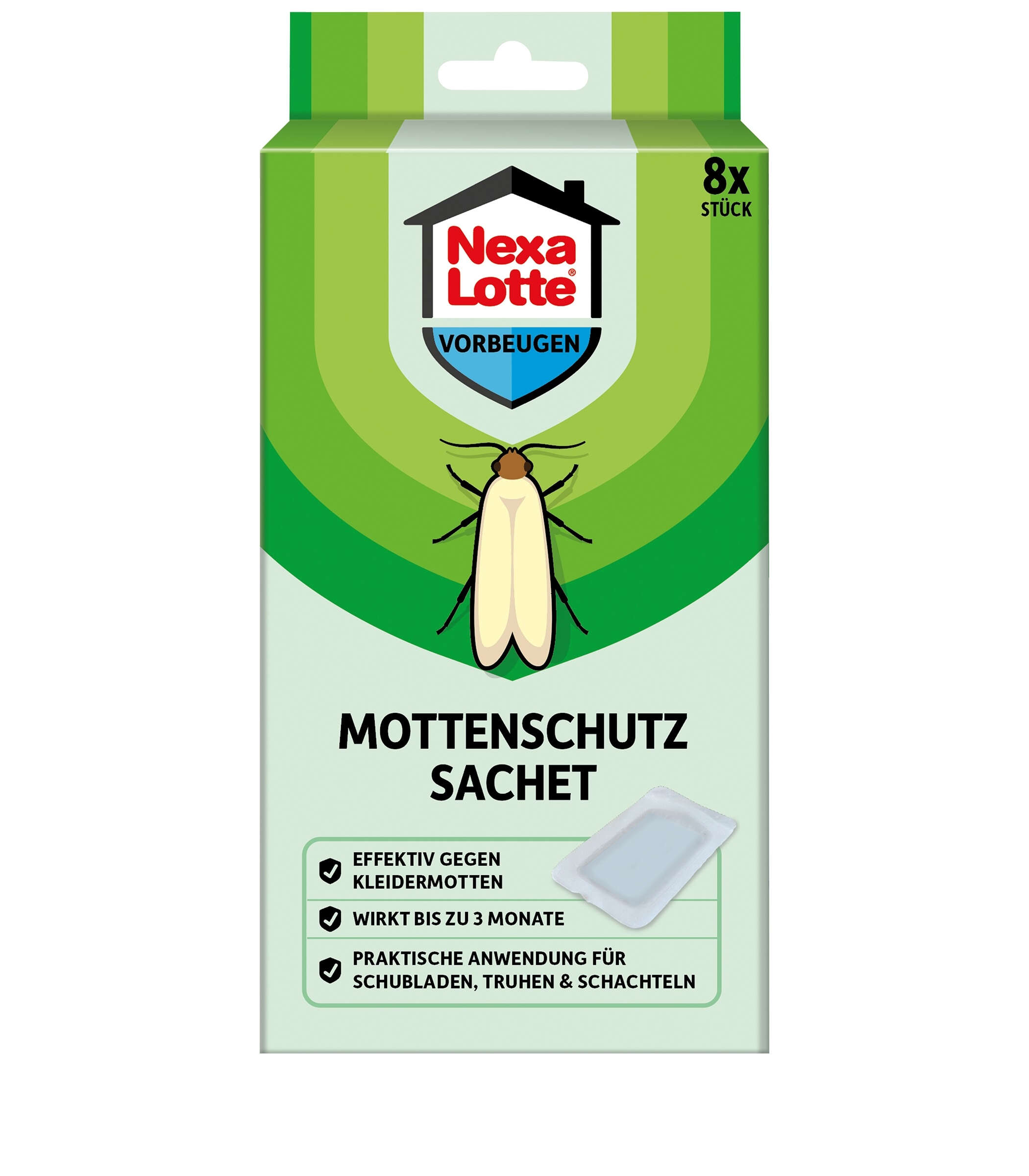 Nexa Lotte Pigliamosche Adesivo – Trappola Per Mosche Senza Insetticidi, 4 Pezzi - 2