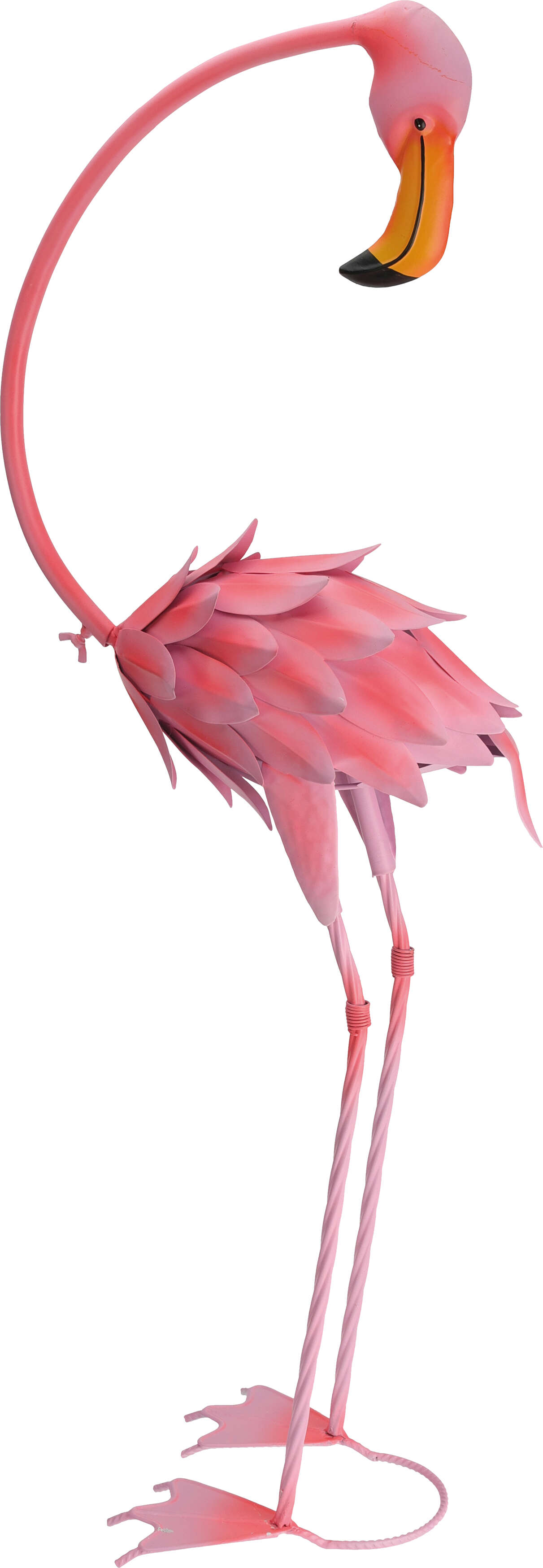 Flamingo aus Metall
