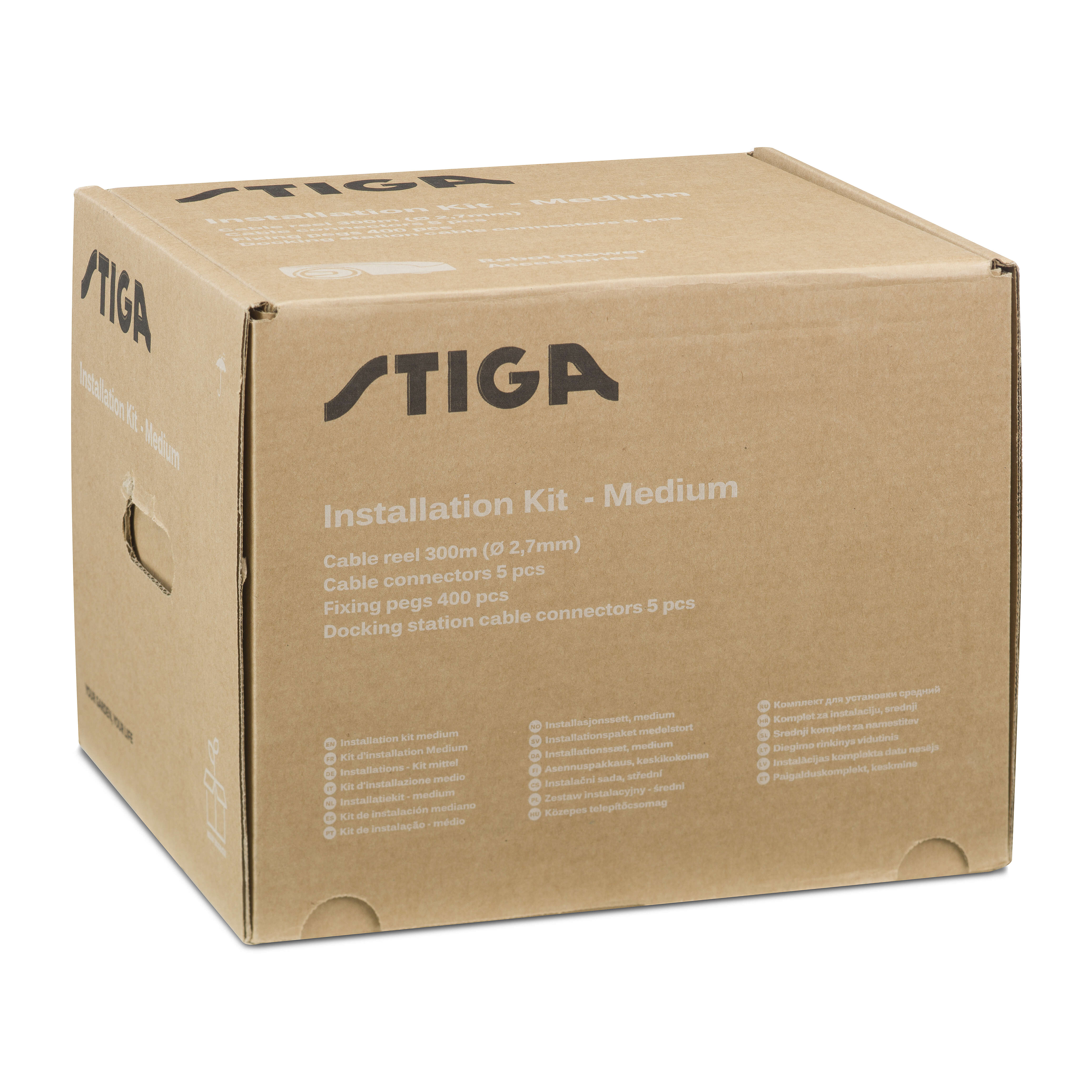 STIGA Installationskit Medium für G-Rasenroboter