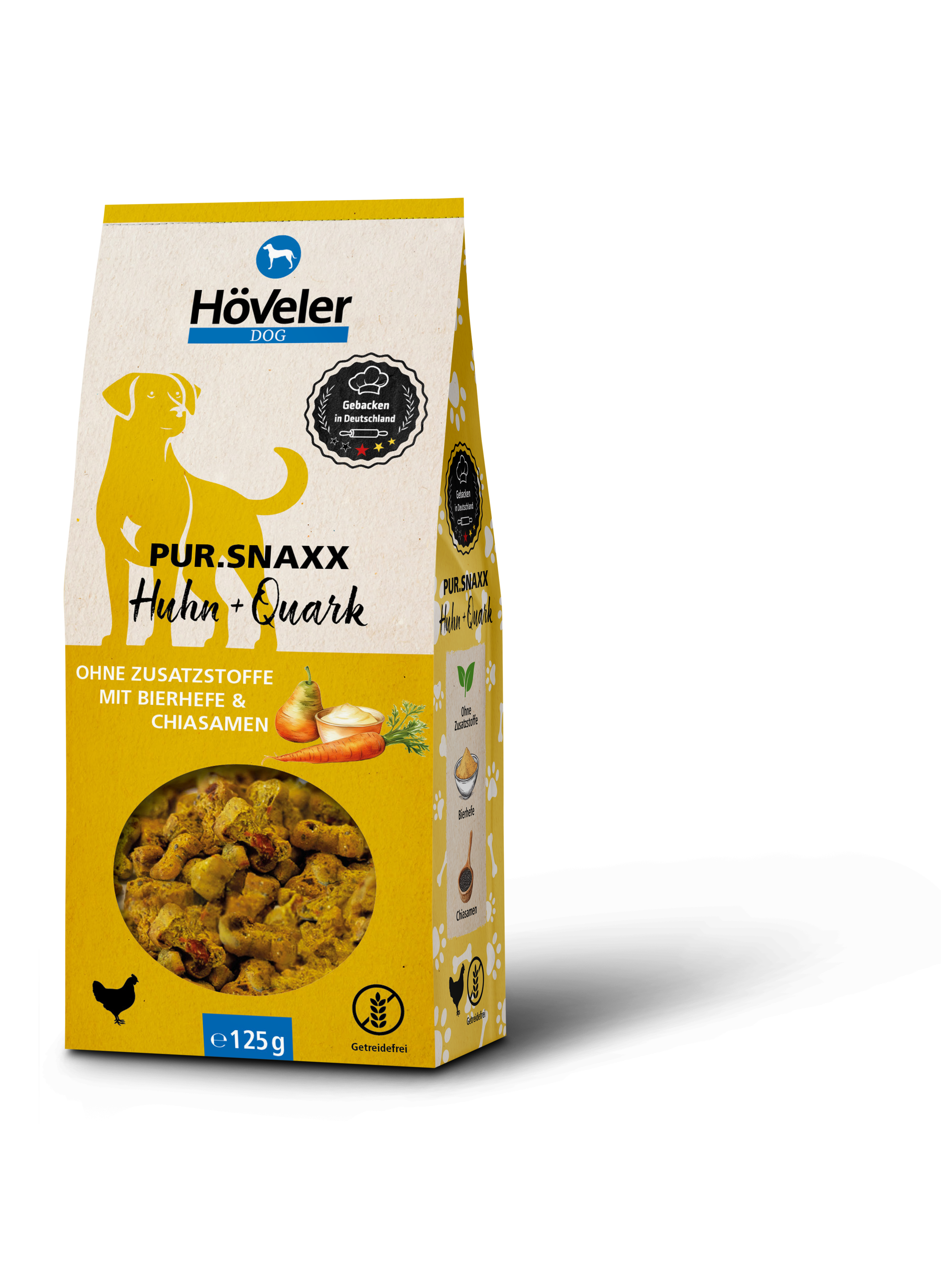 Höveler DOG PUR.SNAXX Huhn+Quark